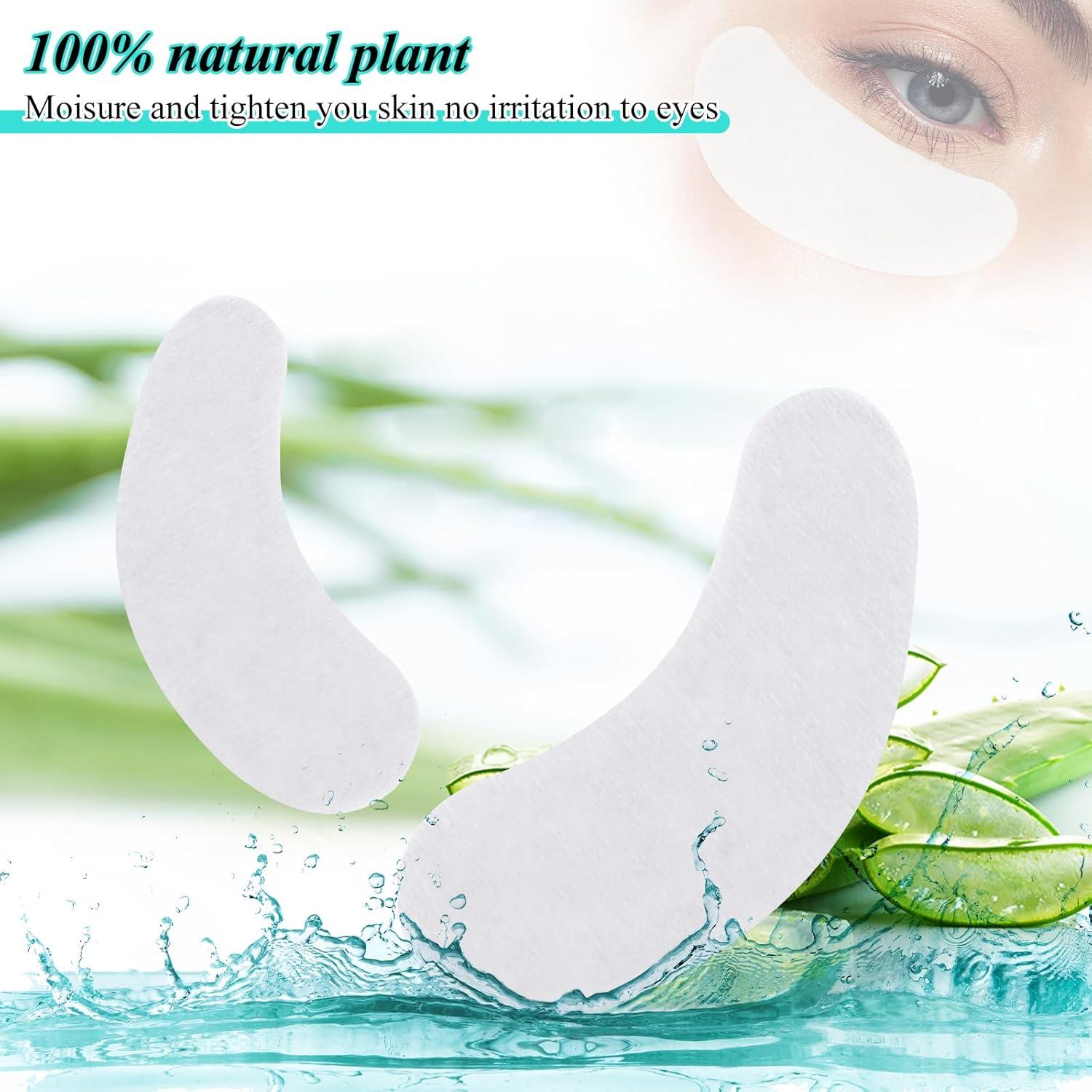 Almohadillas de Hidrogel Fenshine 100 Pares para Pestañas