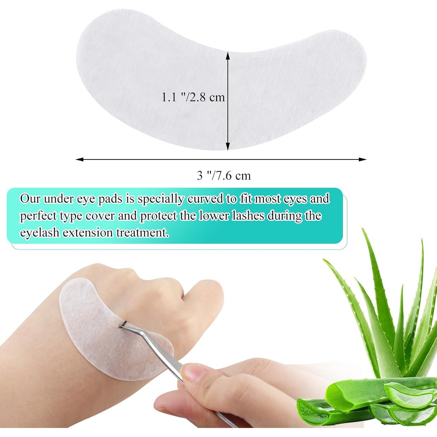 Almohadillas de Hidrogel Fenshine 100 Pares para Pestañas