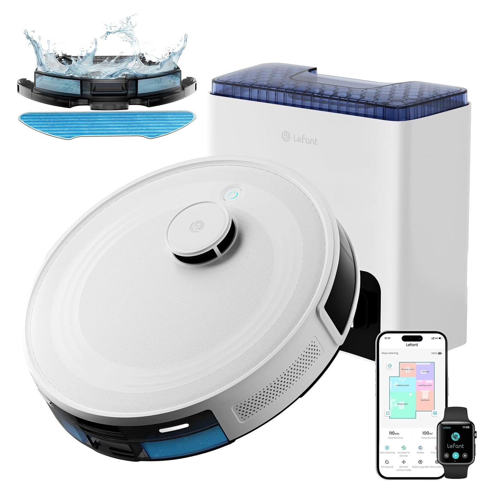 Aspiradora Robótica Lefant M2L Plus con Navegación LiDAR