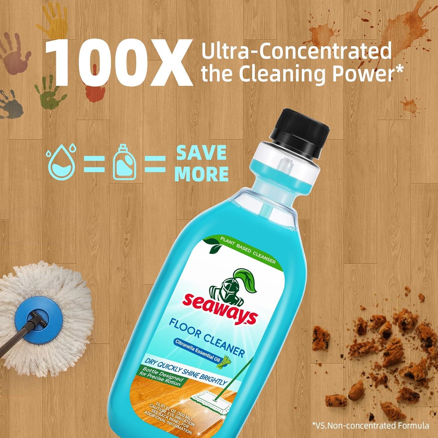 Limpiador de Piso 100X Concentrado Ecológico 500ml x2