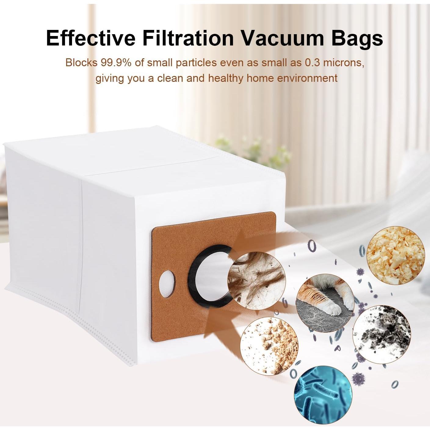 Bolsas de polvo ILIFE A12 Pro / A30 Pro / V9 Pro - 8 unidades