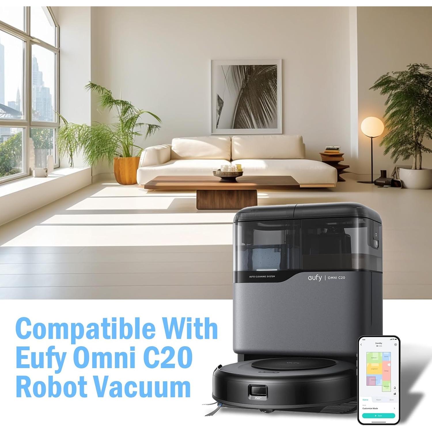 Kit de Accesorios 26 Piezas Eufy Omni C20 - Filtros, Cepillos y Paños