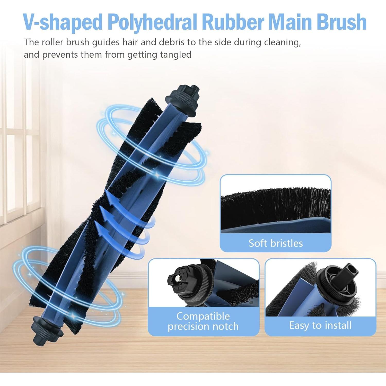 Kit de Accesorios 26 Piezas Eufy Omni C20 - Filtros, Cepillos y Paños