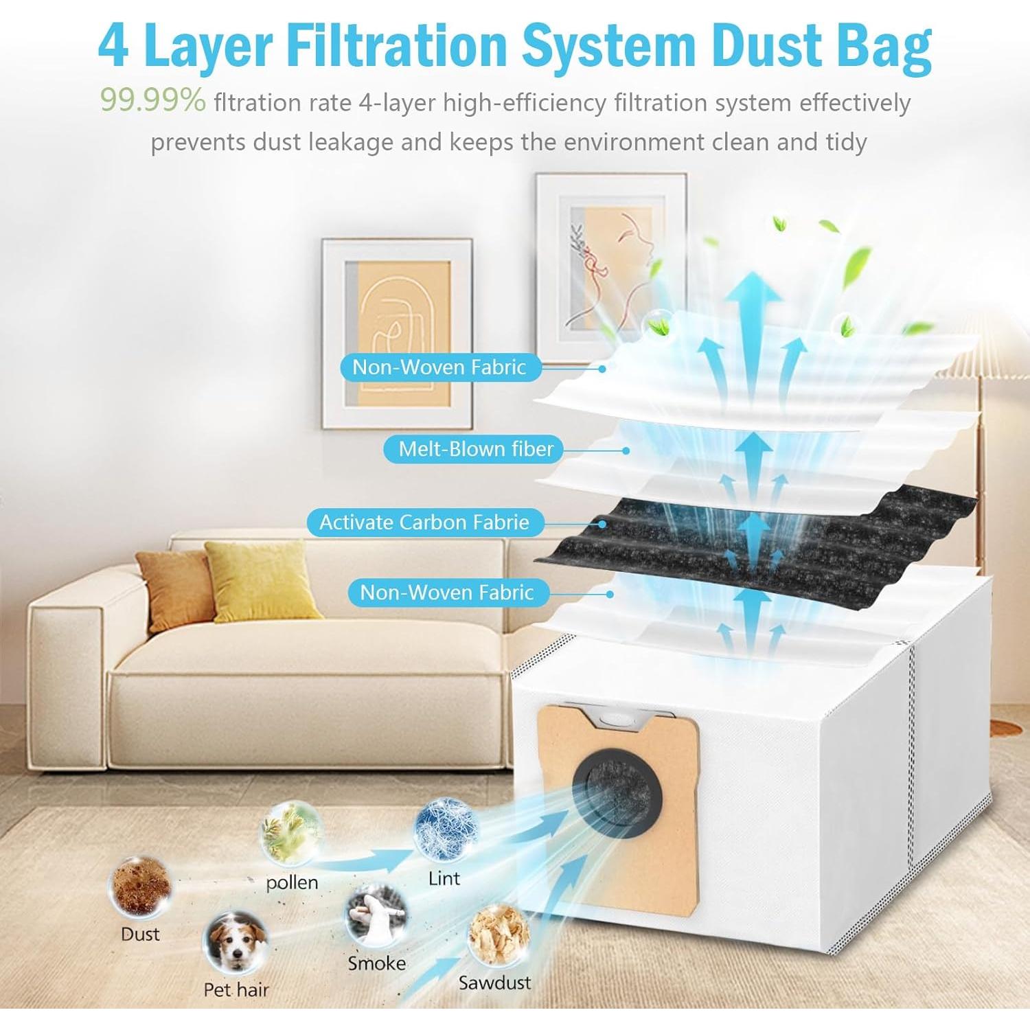 Kit de Accesorios 26 Piezas Eufy Omni C20 - Filtros, Cepillos y Paños