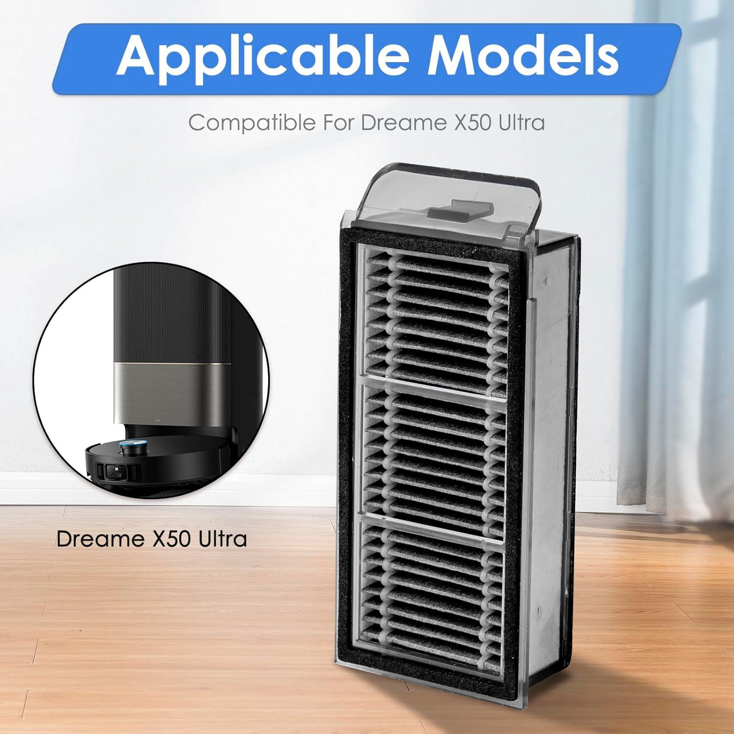 Filtros HEPA de Reemplazo FILTERIST X50 Ultra - 4 Piezas