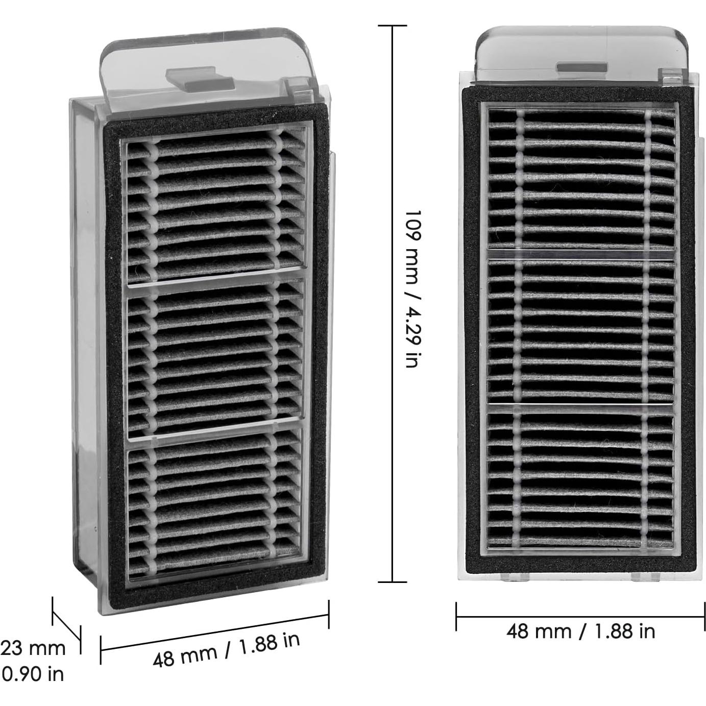 Filtros HEPA de Reemplazo FILTERIST X50 Ultra - 4 Piezas