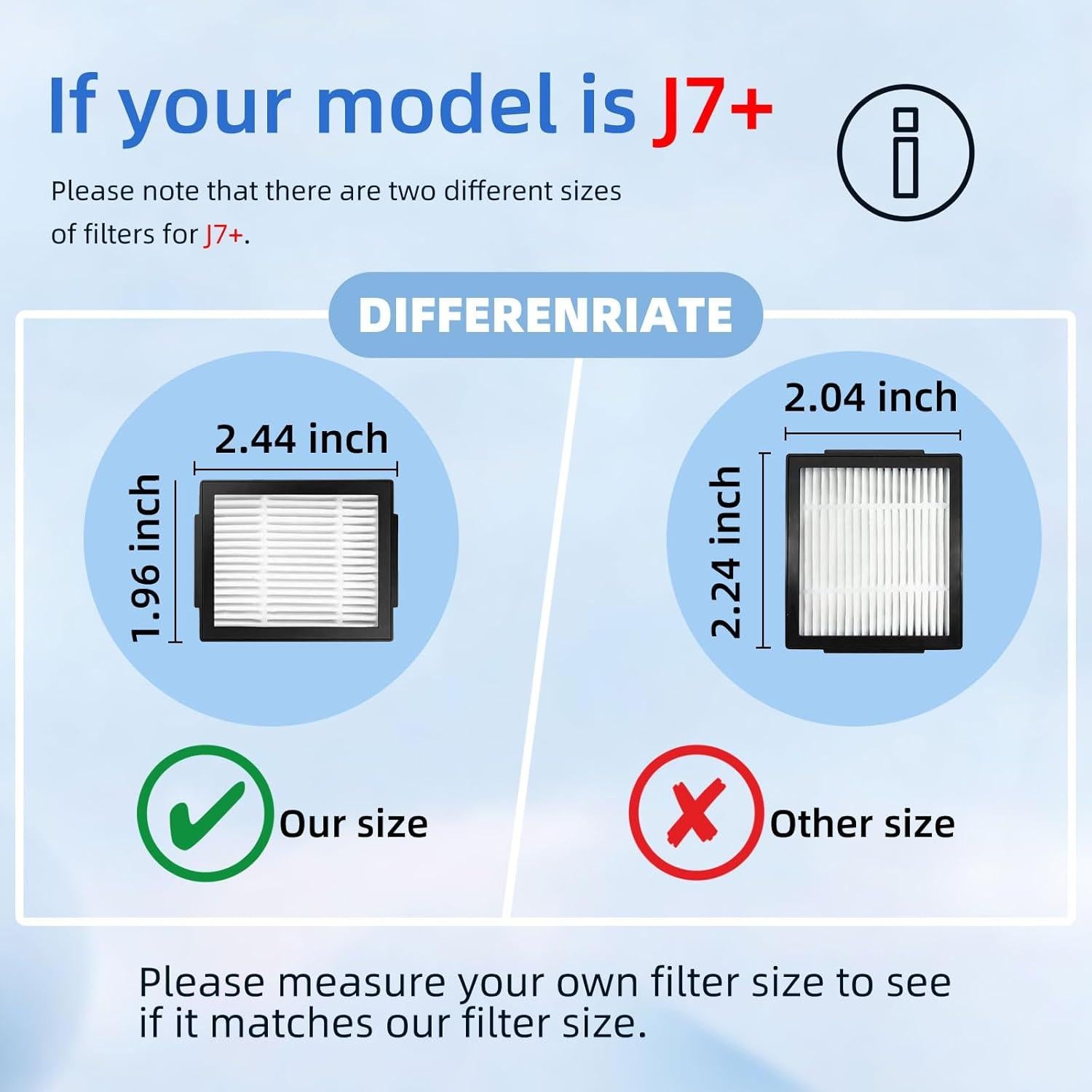 Paquete de 12 Filtros HEPA LVTENGAI para iRobot Roomba E/I/J Series