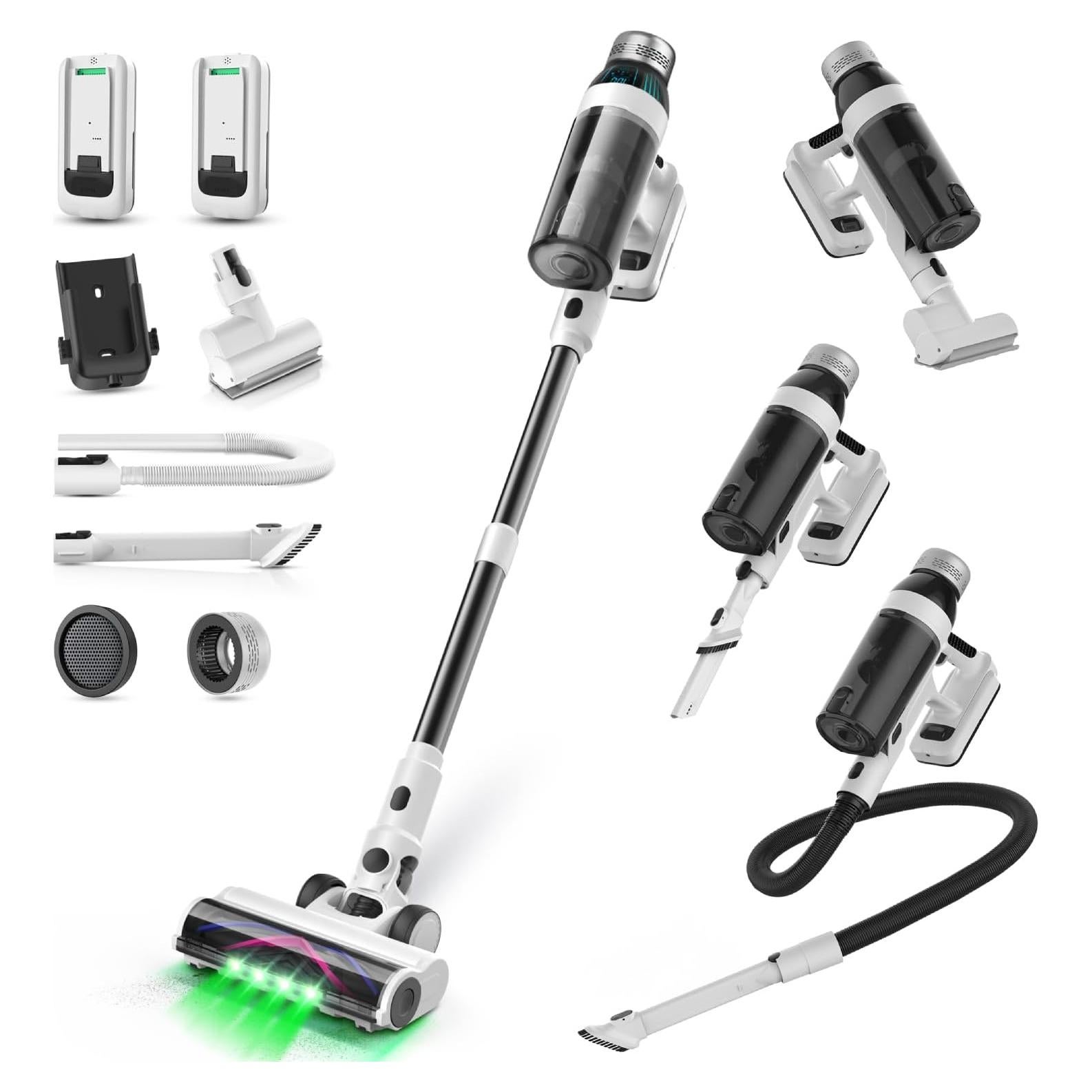 Aspiradora Inalámbrica NuYupo DHC200 550W 110 Min Carga Rápida