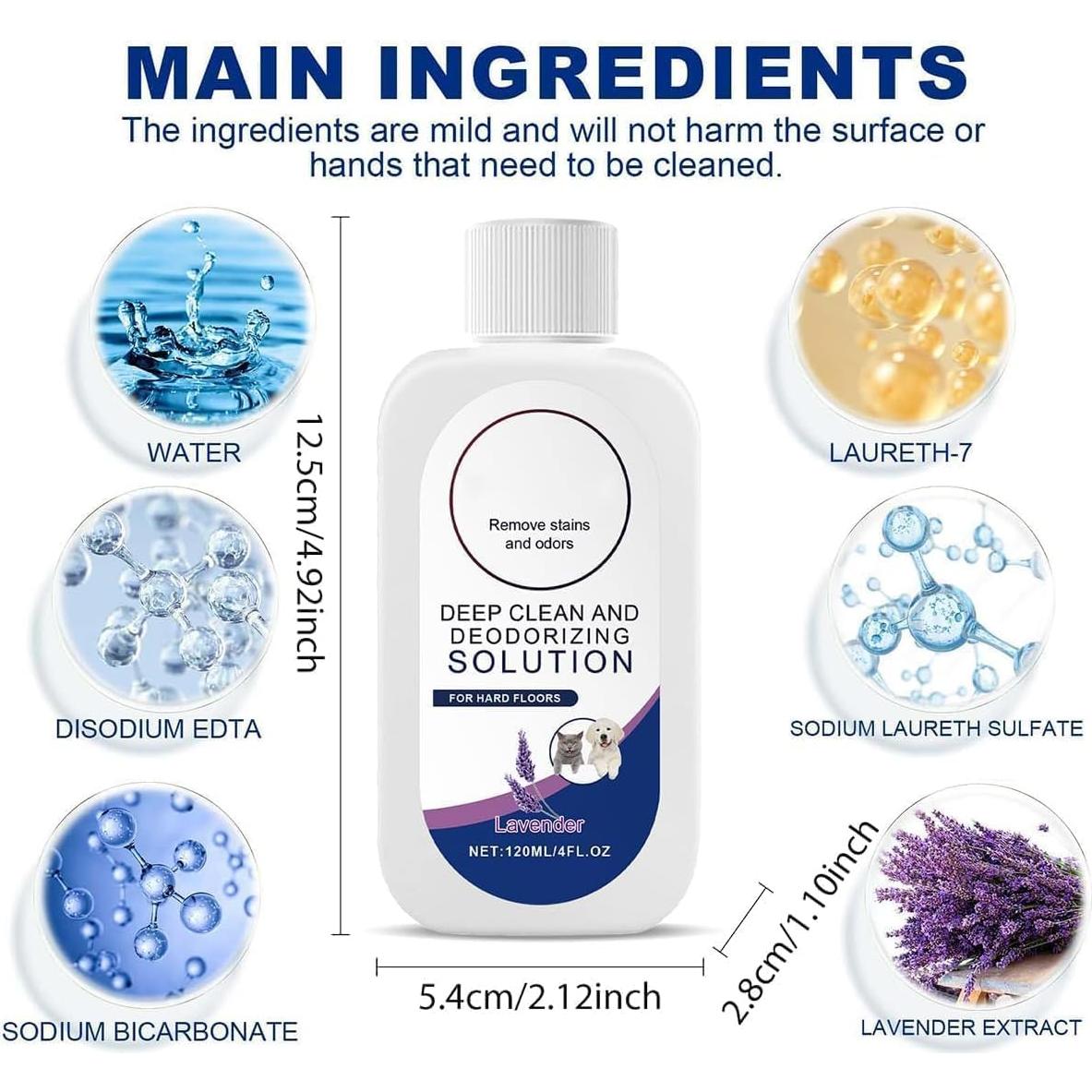 Limpiador de Pisos NGPCLYINYI 240ml para Aspiradoras Robots