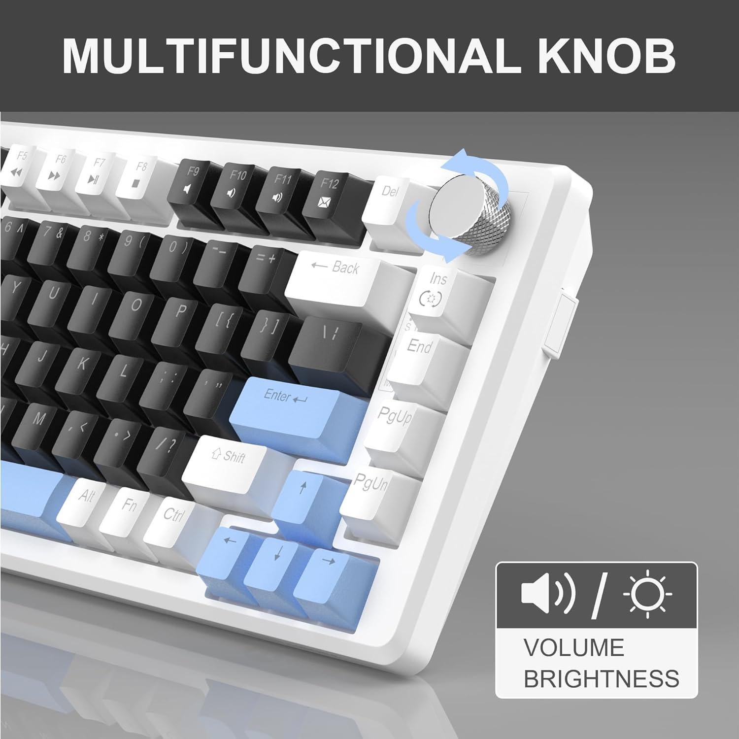 Teclado Mecánico Compacto 75% MageGee STAR75 Retroiluminado