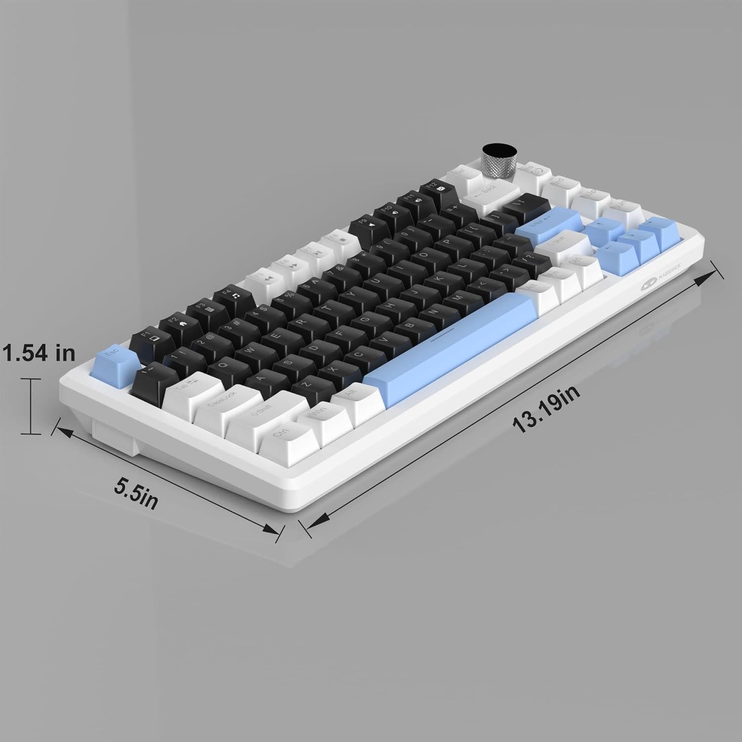 Teclado Mecánico Compacto 75% MageGee STAR75 Retroiluminado