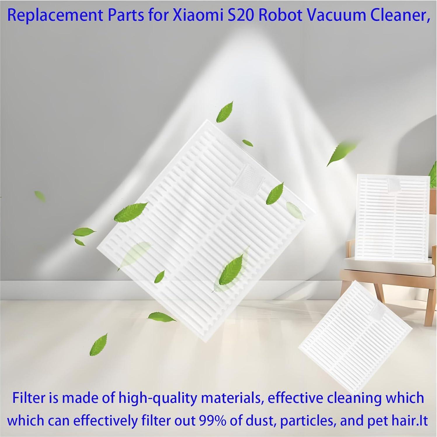 Kit de Repuestos para Aspirador Robot Jpbaisqic xiaomi s20