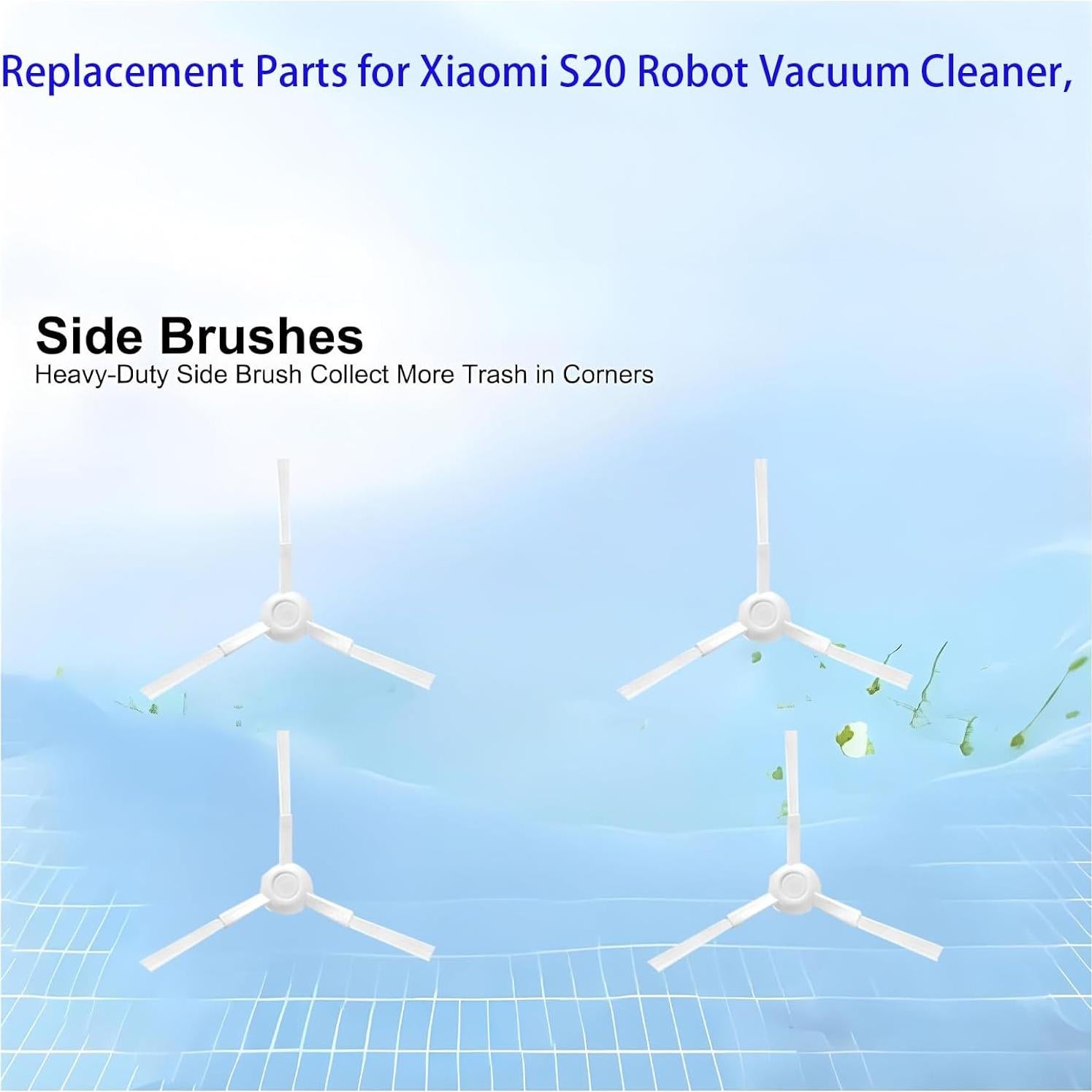 Kit de Repuestos para Aspirador Robot Jpbaisqic xiaomi s20