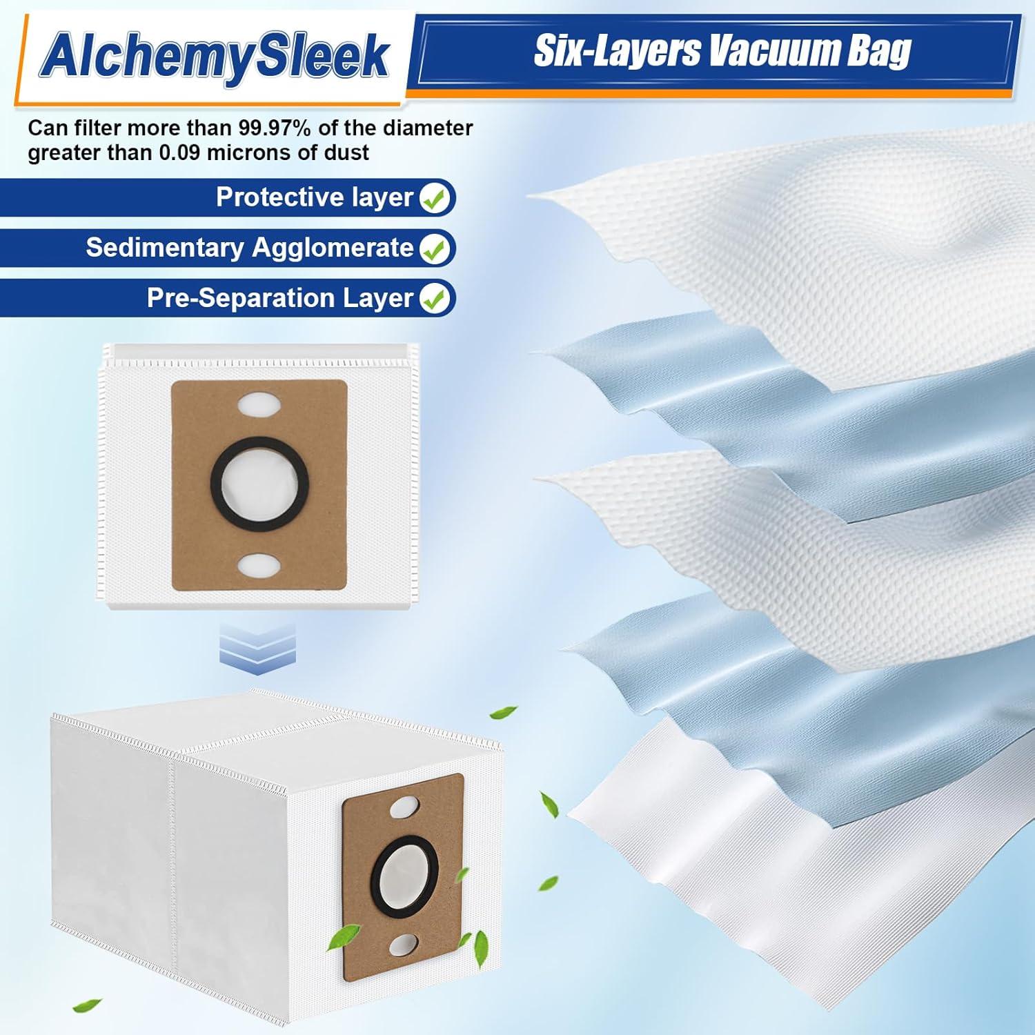 Bolsas de Polvo Reemplazo ILIFE A12 Pro A30 Pro V9 Pro - 6 Unidades