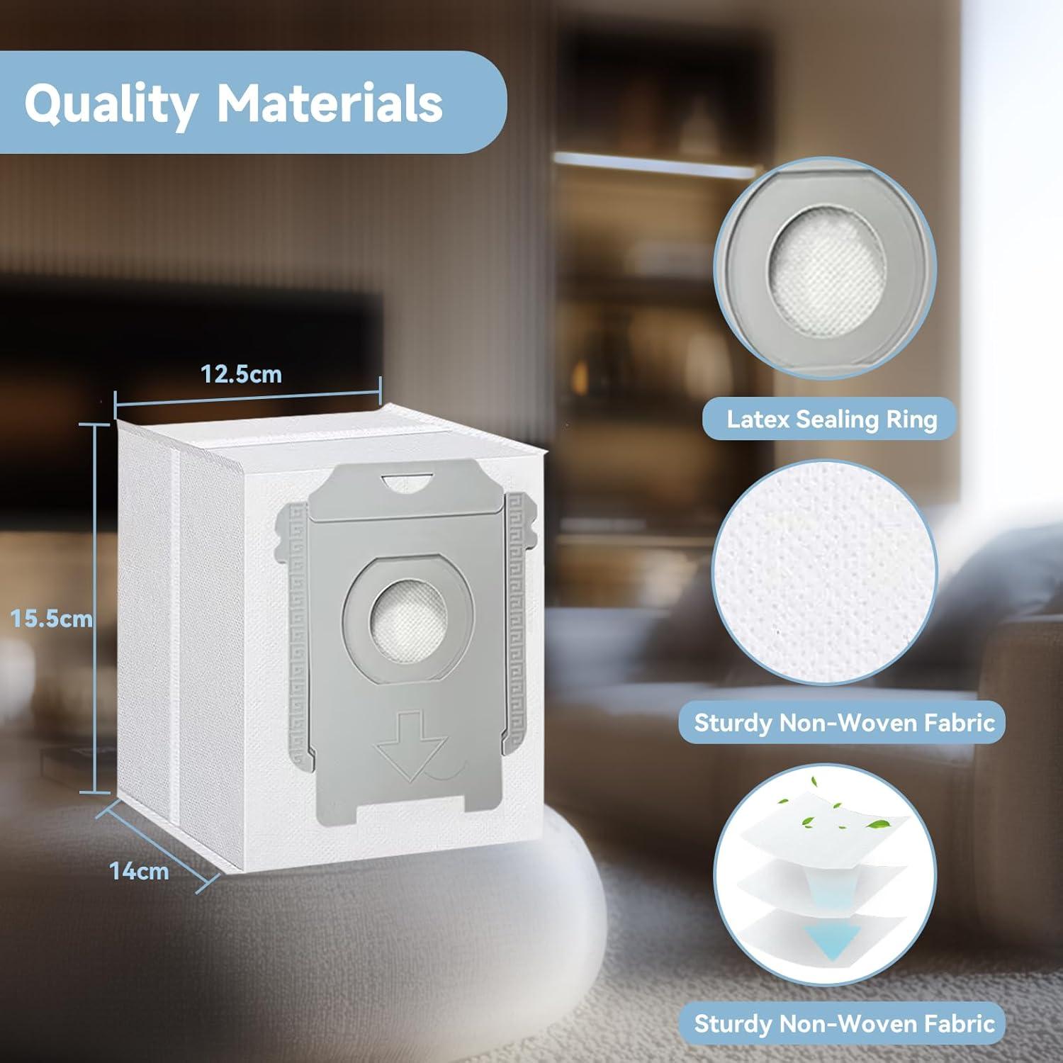 Paquete de 6 Bolsas de Vacío WAIKAS para iRobot Roomba