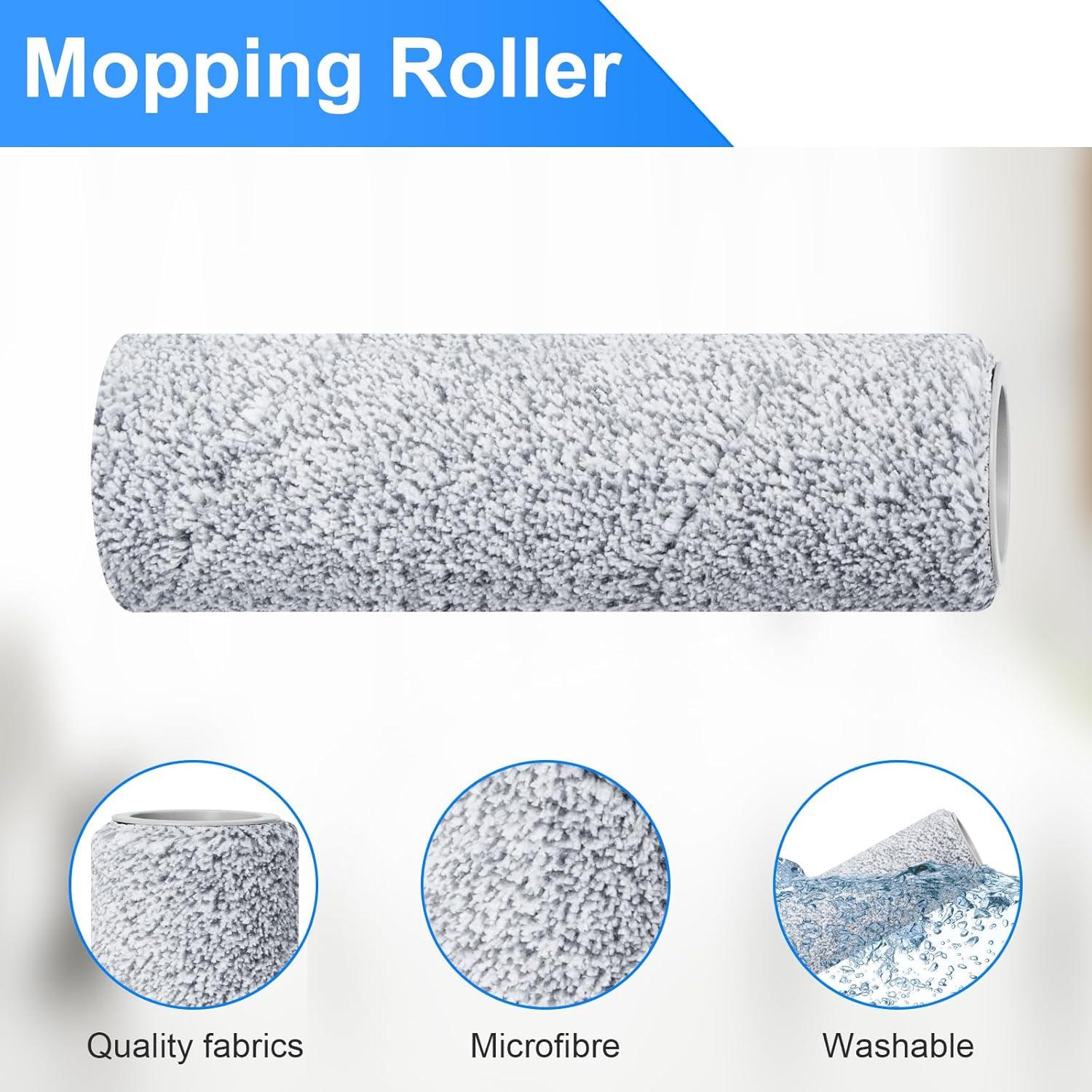 Repuestos para Aspiradora Robot Ecovacs Deebot X9 Pro Omni - 1 Cepillo Principal, 2 Rodillos, 4 Filtros, 4 Bolsas, 4 Cepillos Laterales