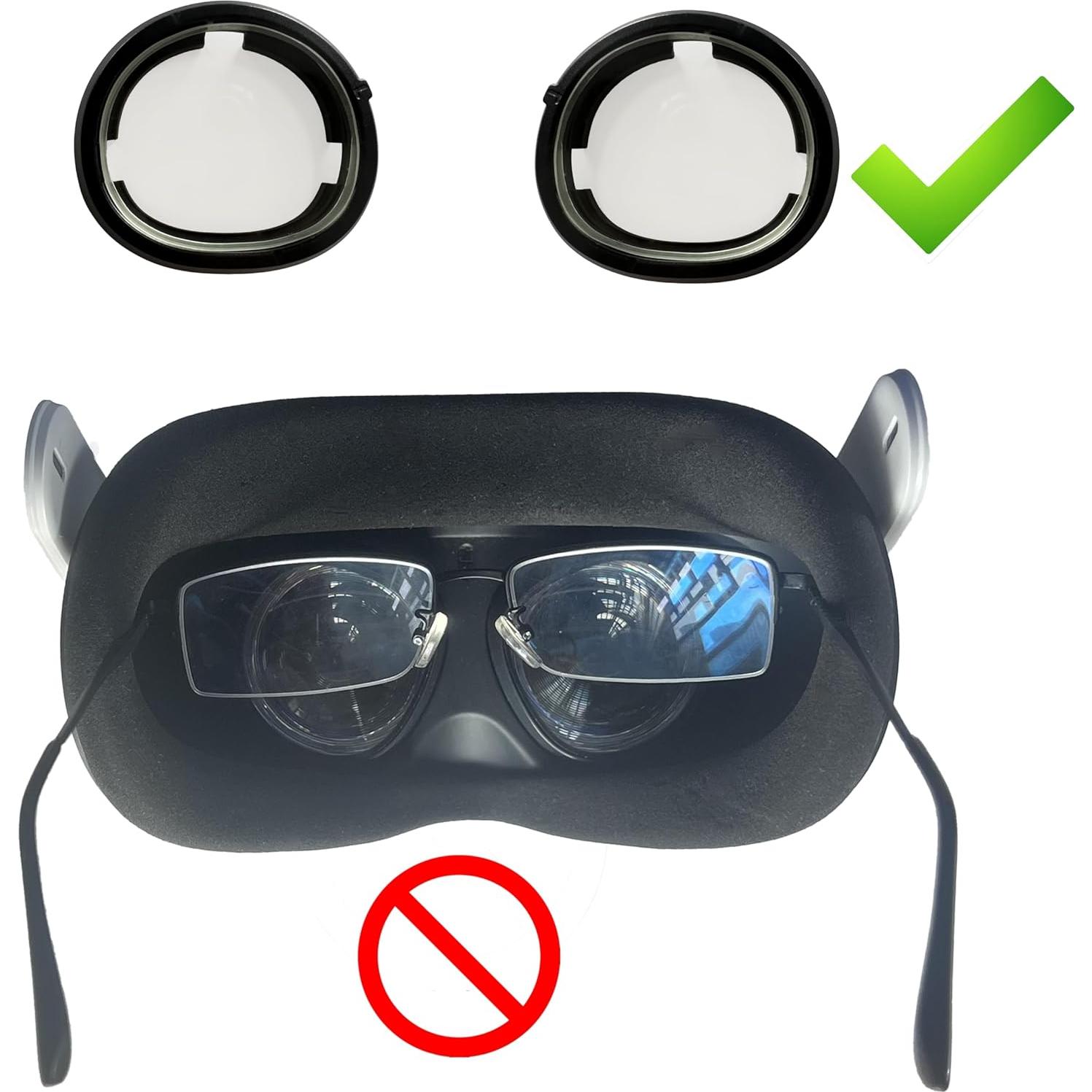 Lente Hipermétrope +0.25 IOOIOO para Meta Quest 3 Oculus