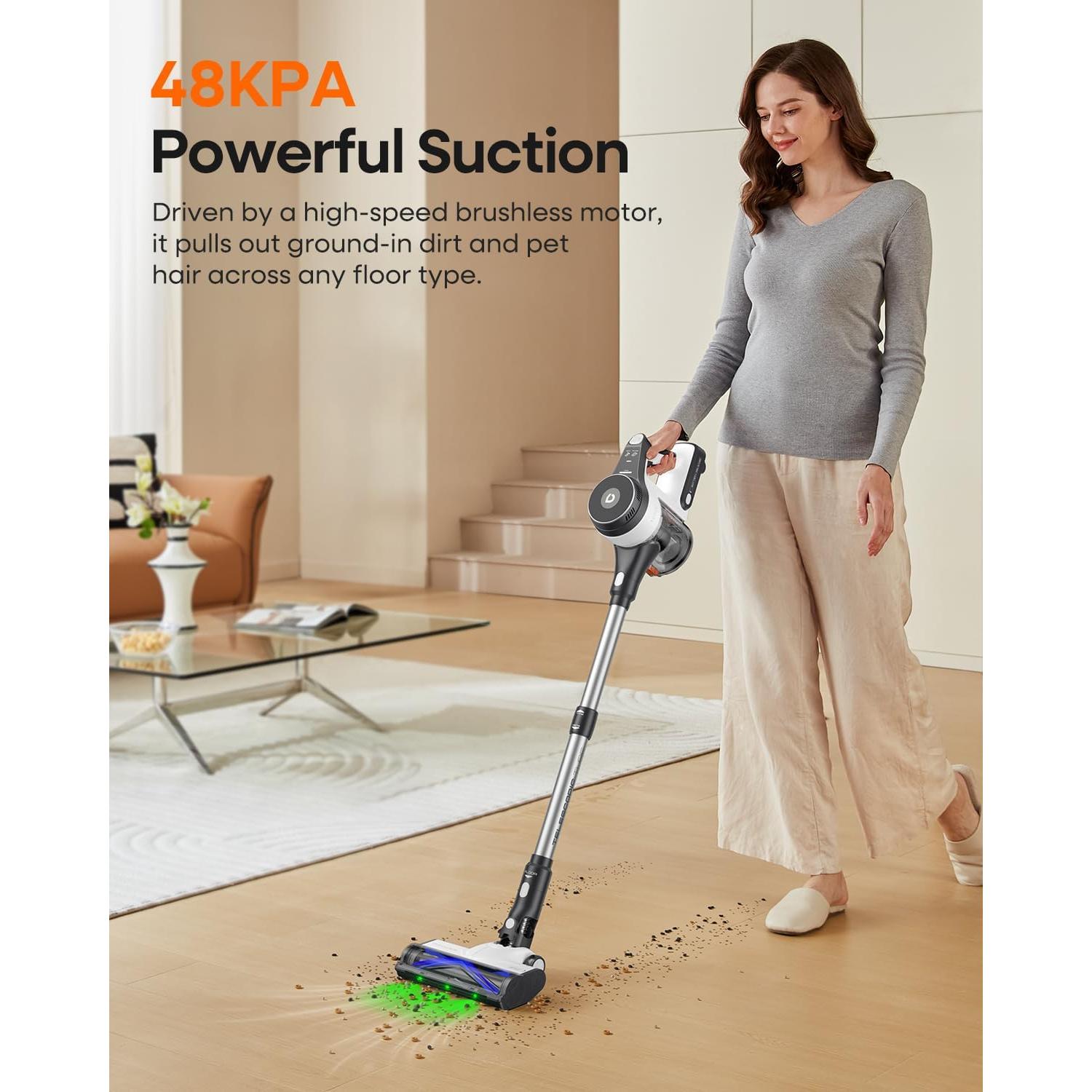 Aspiradora Inalámbrica YONNDER M1 550W 48KPA 60Min Succión