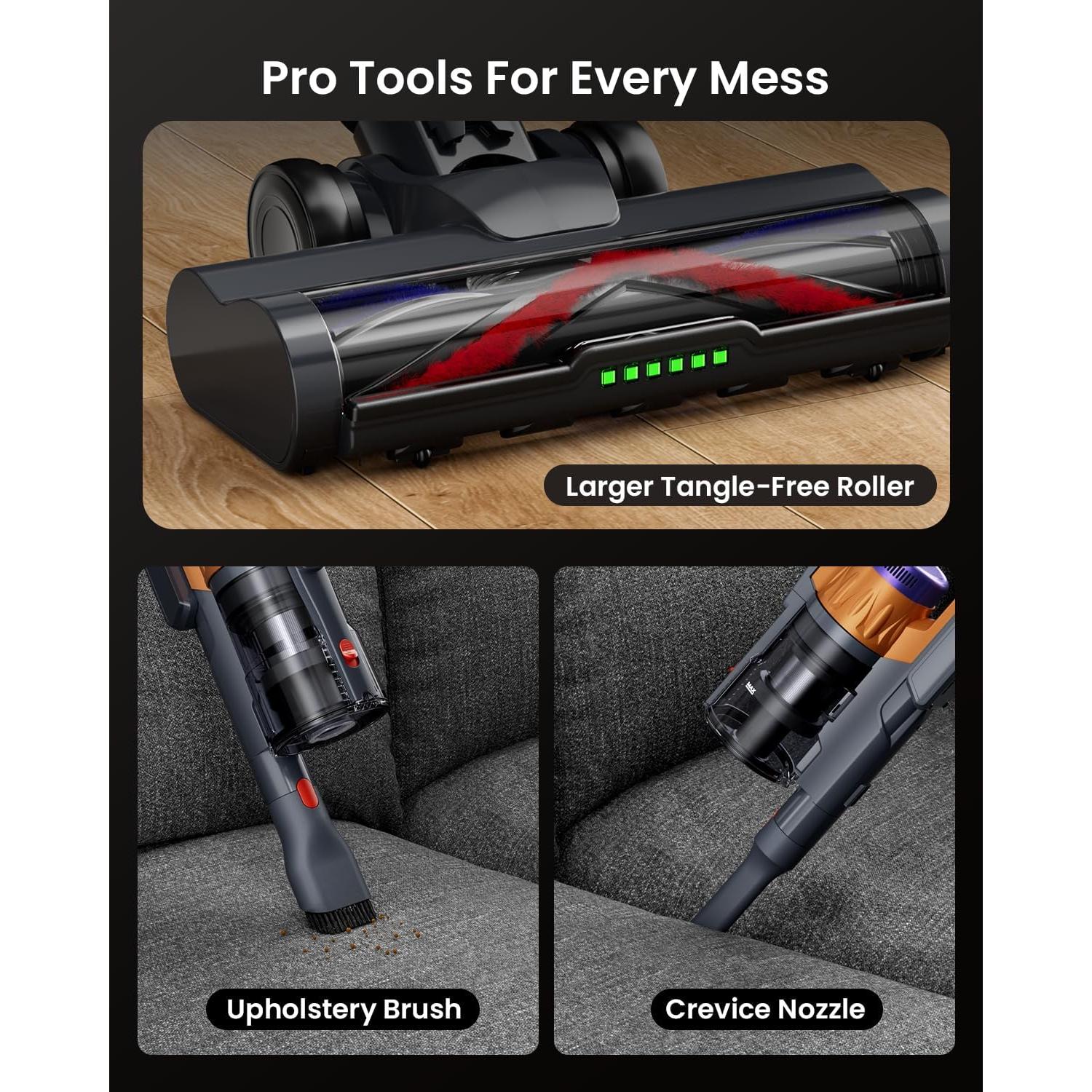 Aspiradora Inalámbrica Trucozie T553 60Kpa 70min para Mascotas