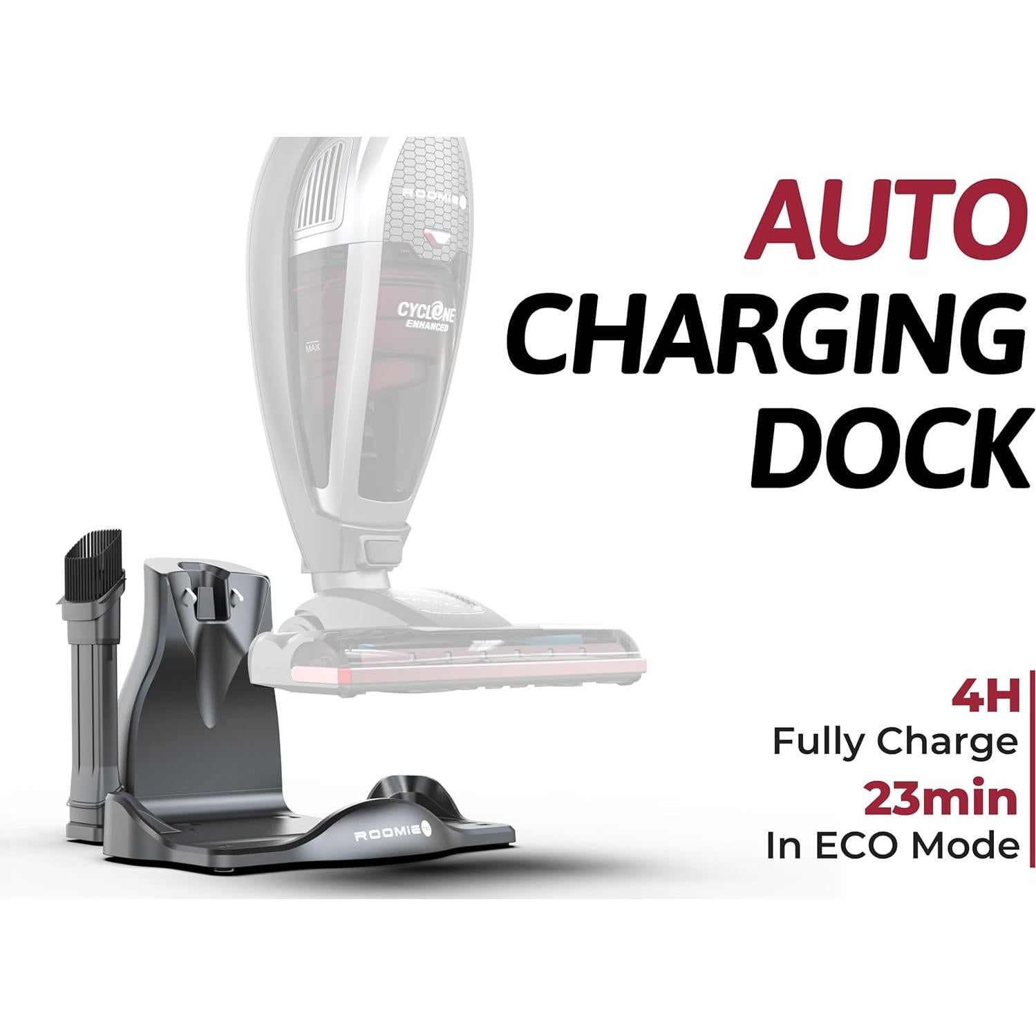 Aspiradora Inalámbrica Roomie Tec Vincent 2 en 1 2200mAh