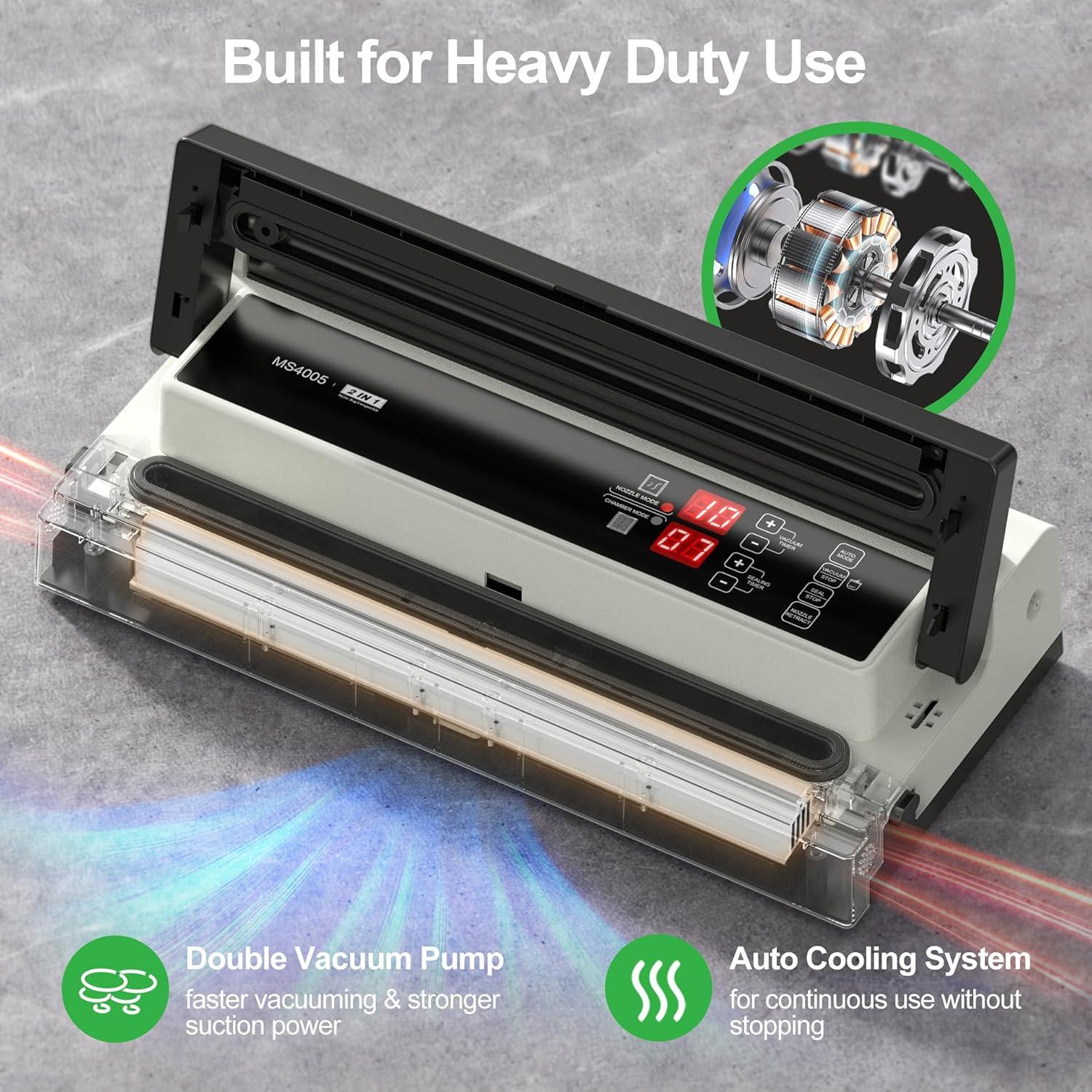 Sellador al Vacío Magic Seal MS4005 40cm 250W Automático