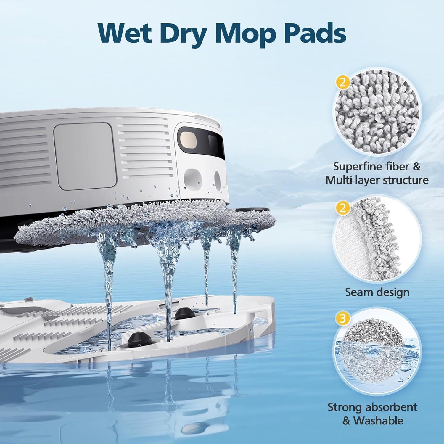 Kit de Accesorios para Robot Aspiradora Dreame y MOVA - 24 Piezas