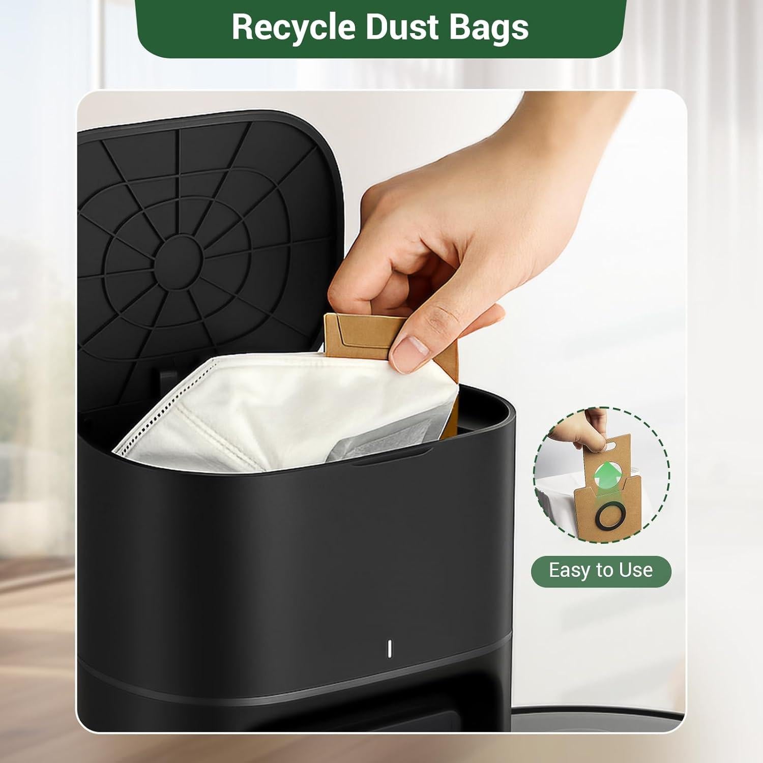 Bolsas de Polvo Bluevisk para Aspiradora Tapo RV30/RV20 - 14 Unidades