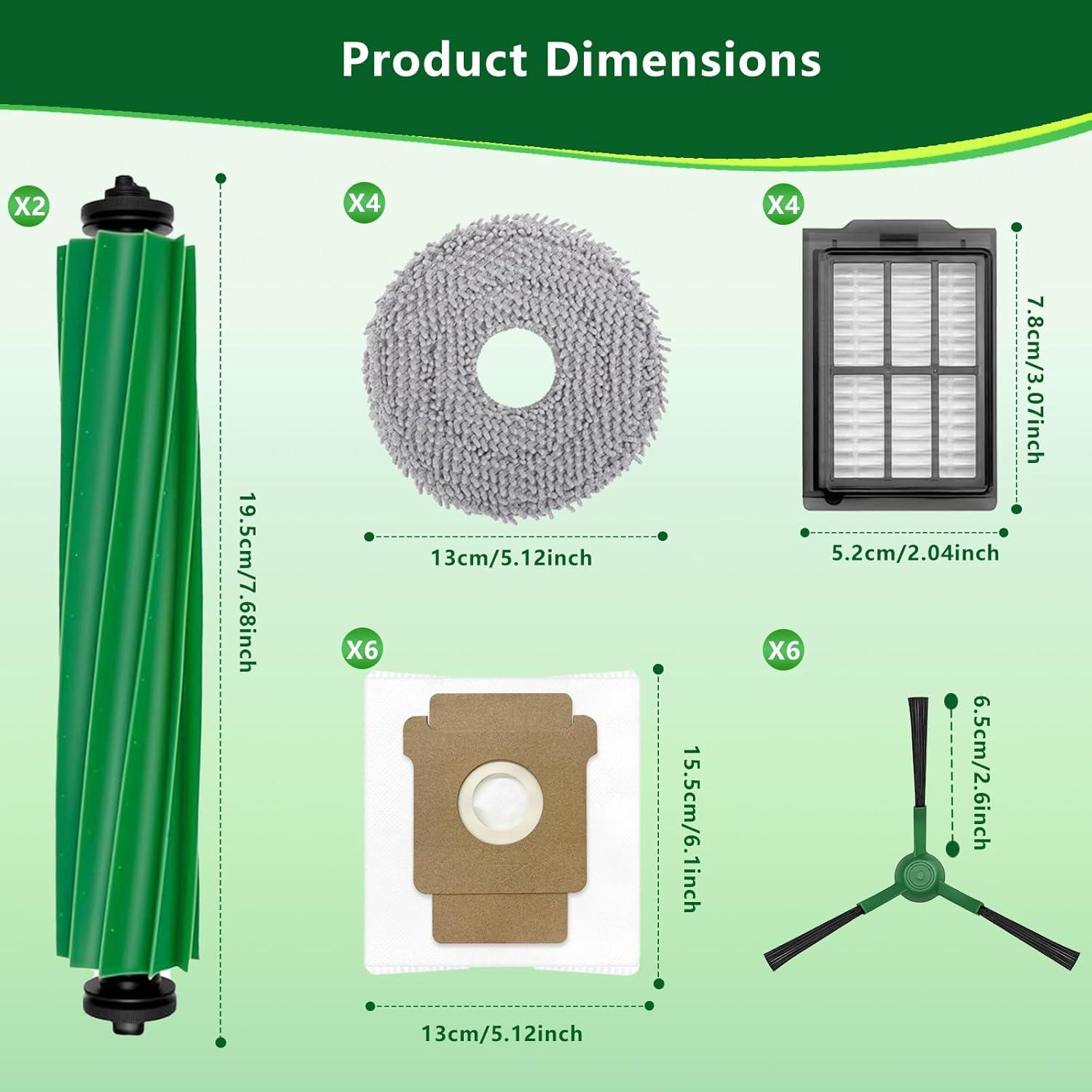 Kit de Repuesto 23PCS para iRobot Roomba Soniicmomo