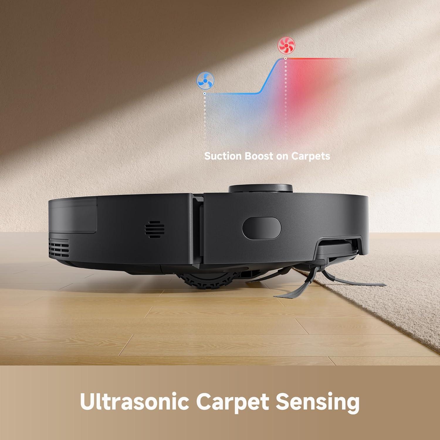 Aspiradora Robot DREAME D20 Pro Plus 2-en-1, 13000Pa, Auto-Vaciado