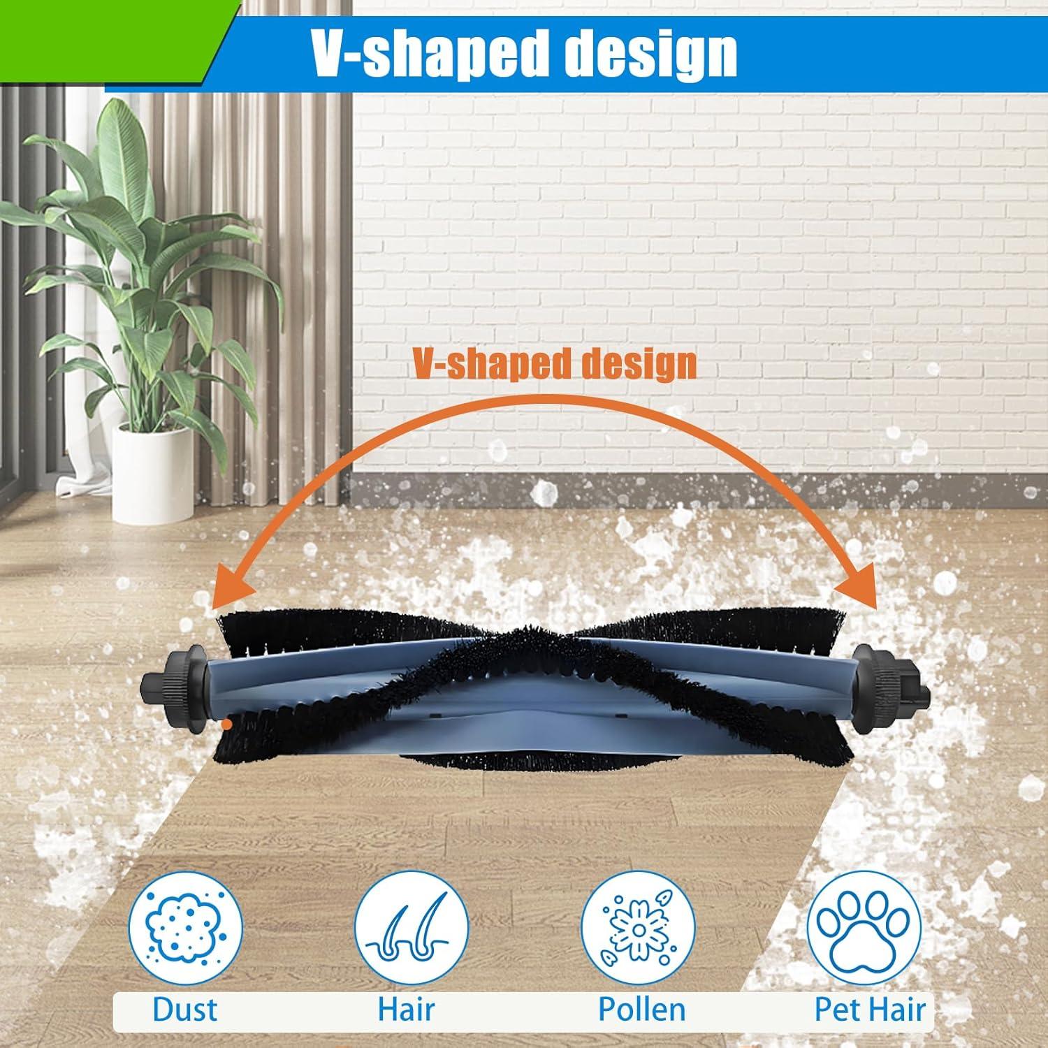 Rodillos de Cepillo de Reemplazo Eufy C20 Omni - Paquete de 2