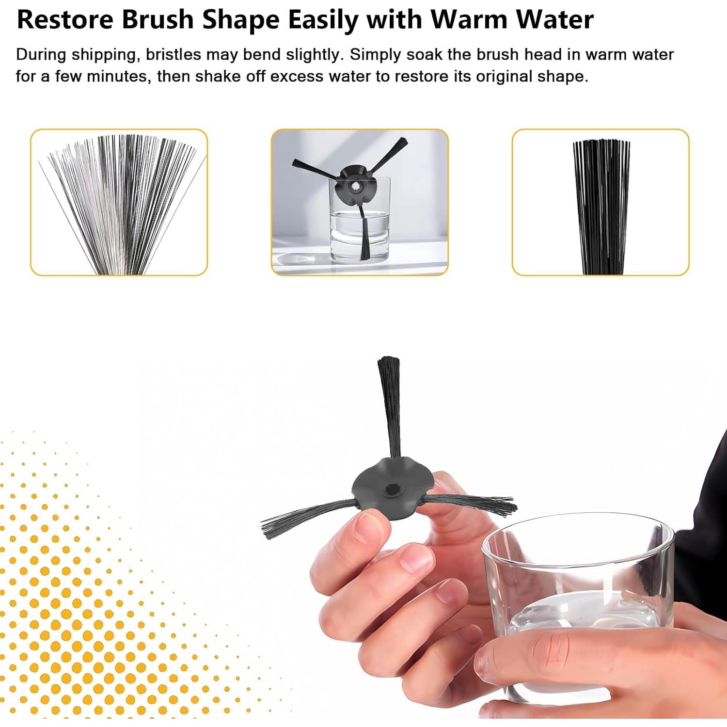 Paquete de 10 cepillos laterales Vofiiln para aspiradora Shark Matrix