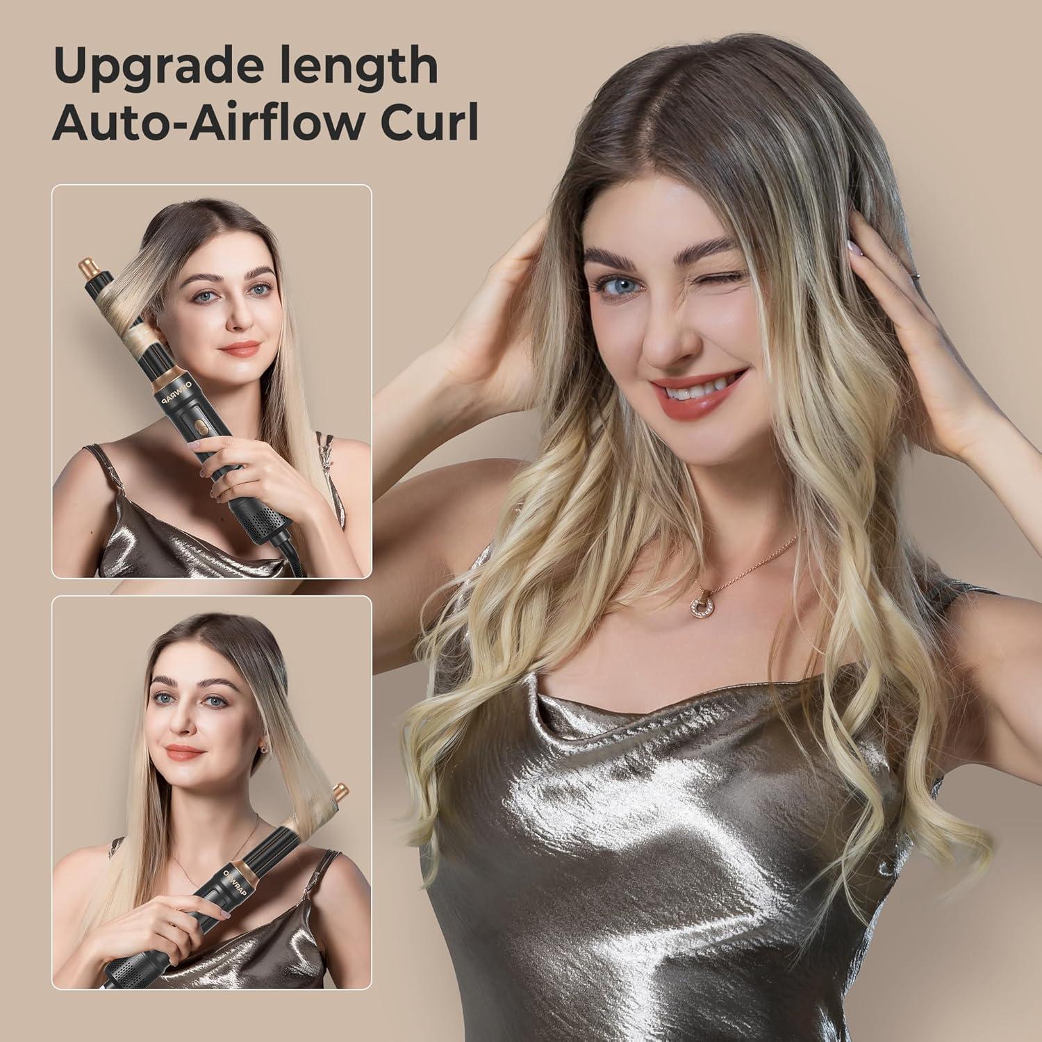 Cepillo Secador 6 en 1 OKWRAP Iónico Caliente 1.07kg