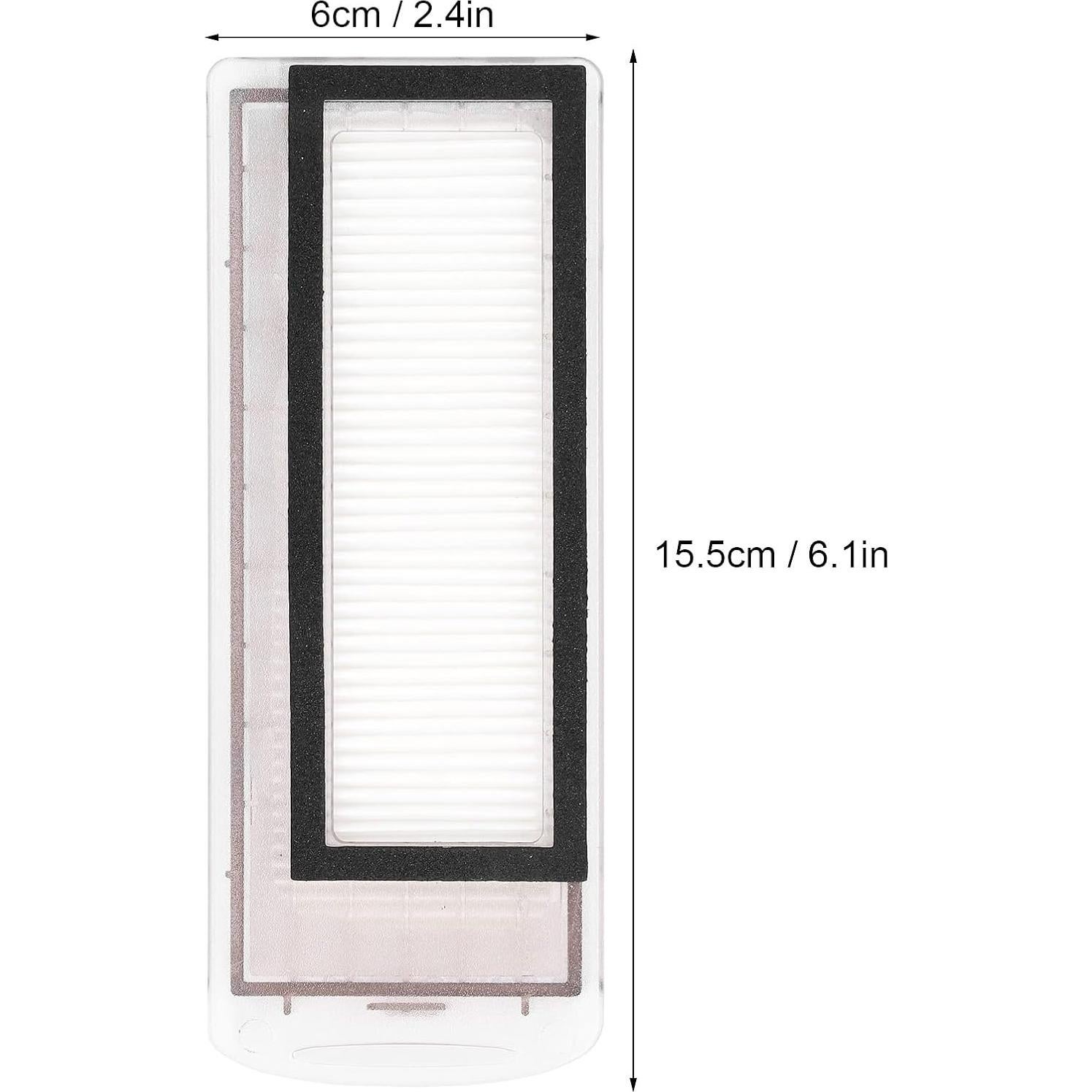 Kit de Filtros Acouto para Aspiradora Robótica J1 J2 - 2 Pcs