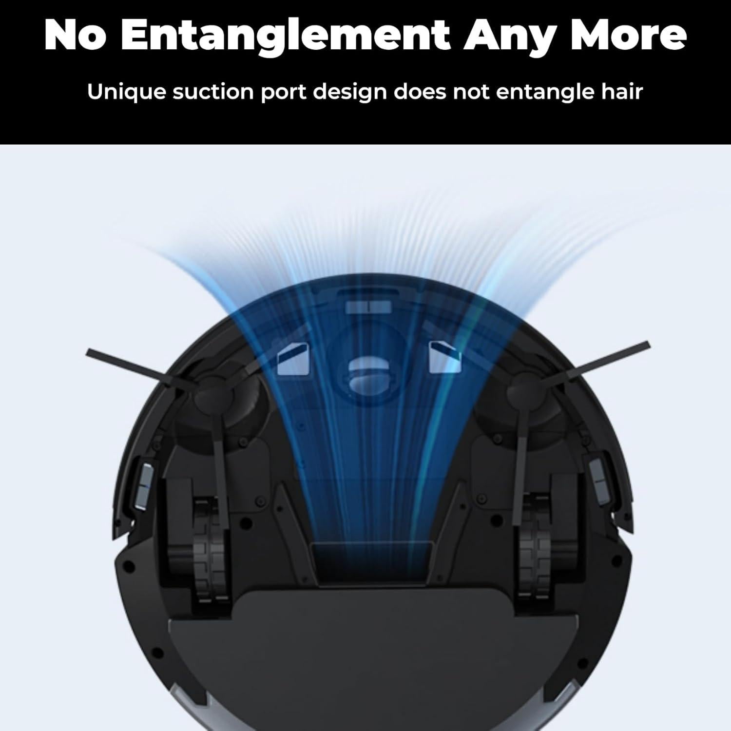 Aspiradora Robot Thamtu con Navegación Inteligente y Escoba de Goma