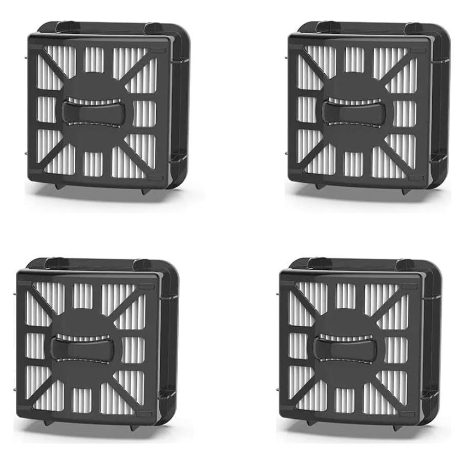 4 Filtros HEPA de Reemplazo para Aspiradora Shark IQ R101AE