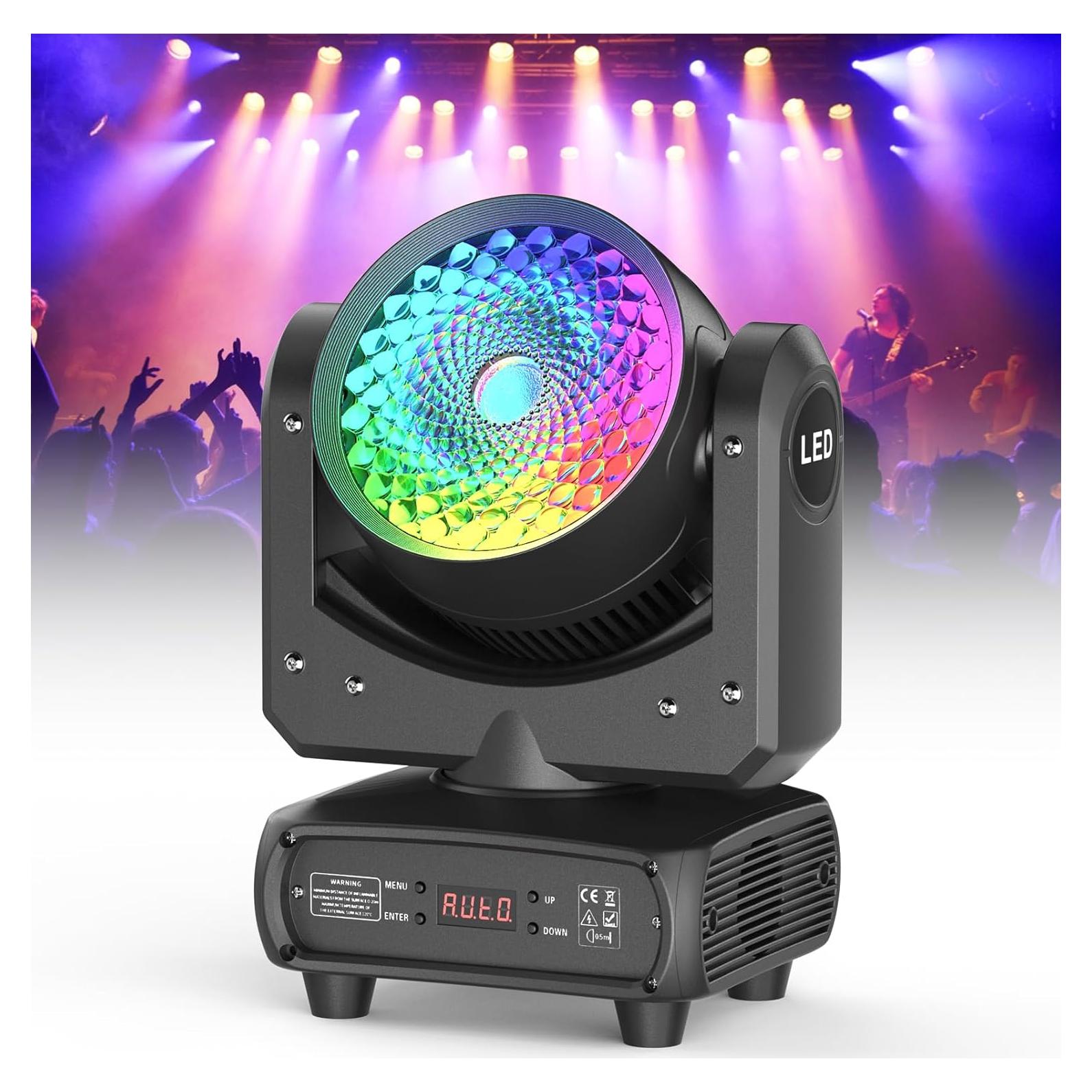Luz de Cabeza Móvil 150W RGBW DMX para Fiesta y Club