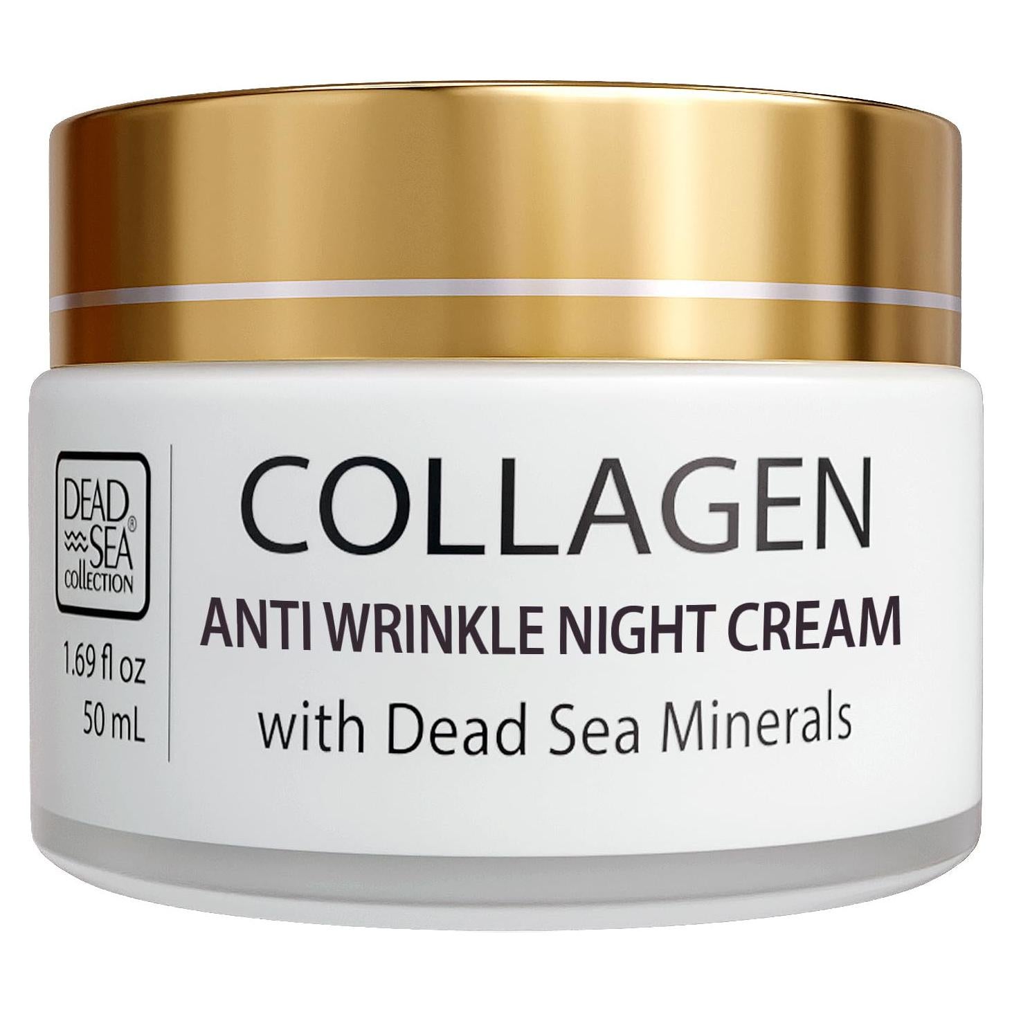 Crema Facial Nocturna Hidratante Colección Mar Muerto 50ml