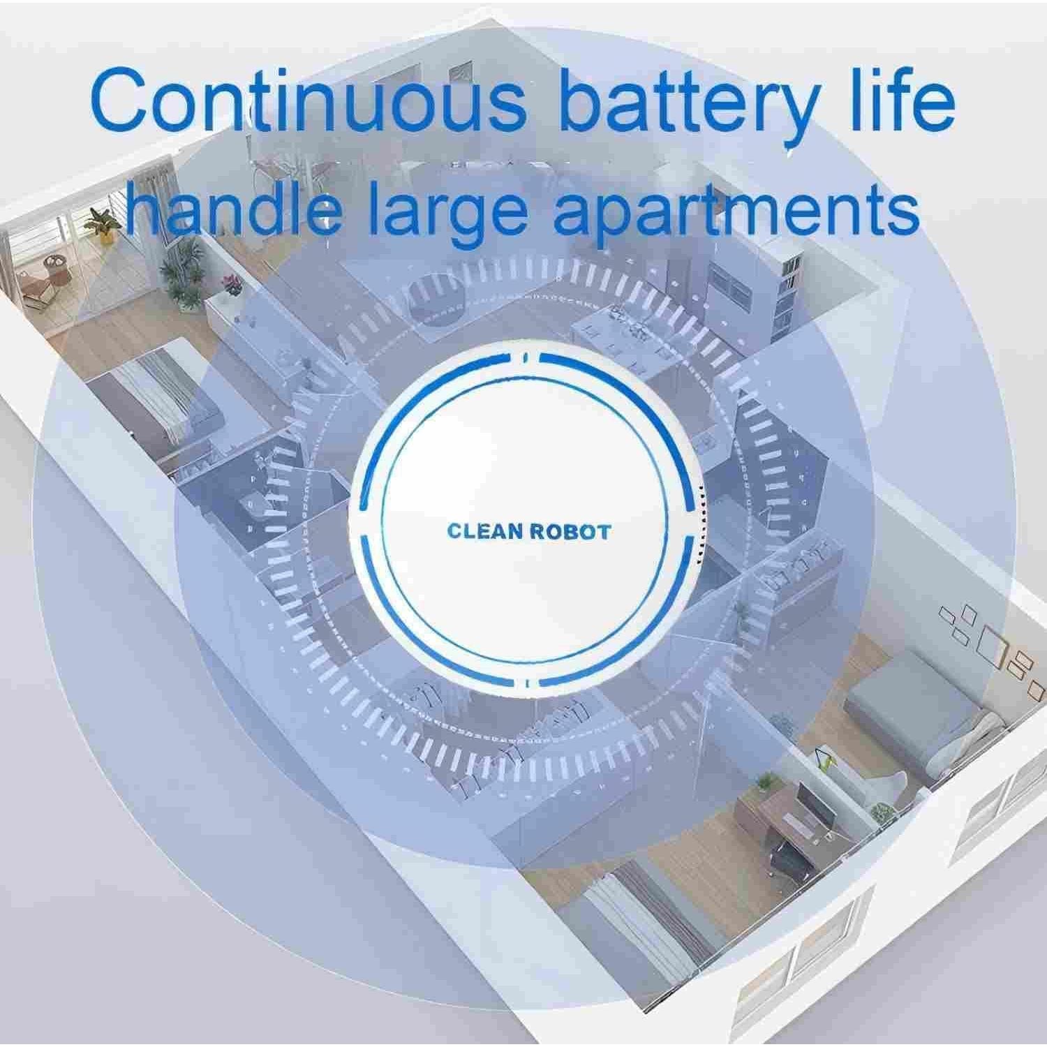 Aspiradora Robot Genérico SDJ06, 3 en 1, Evita Obstáculos