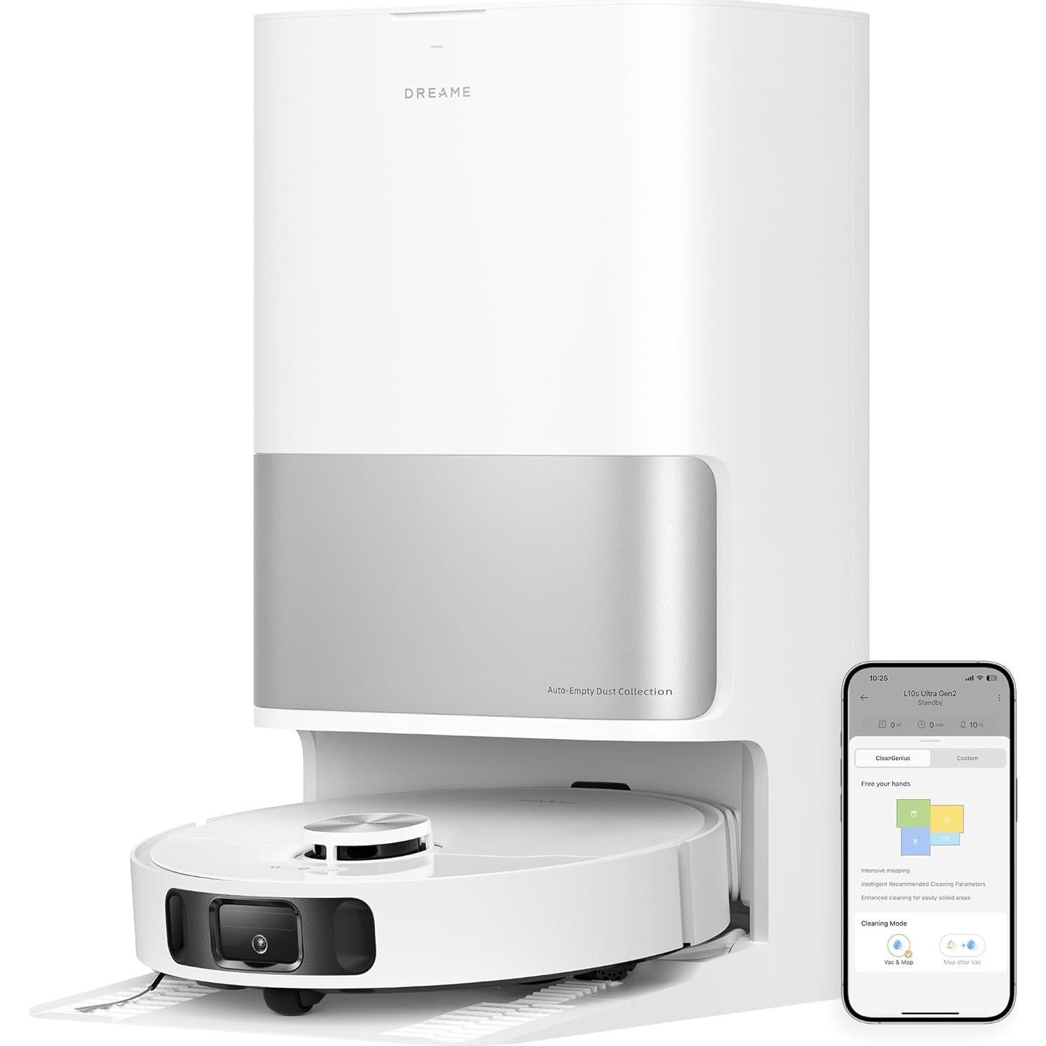 Aspiradora Robot DREAME L10s Ultra Gen 2 y Húmeda Seca G10 Pro