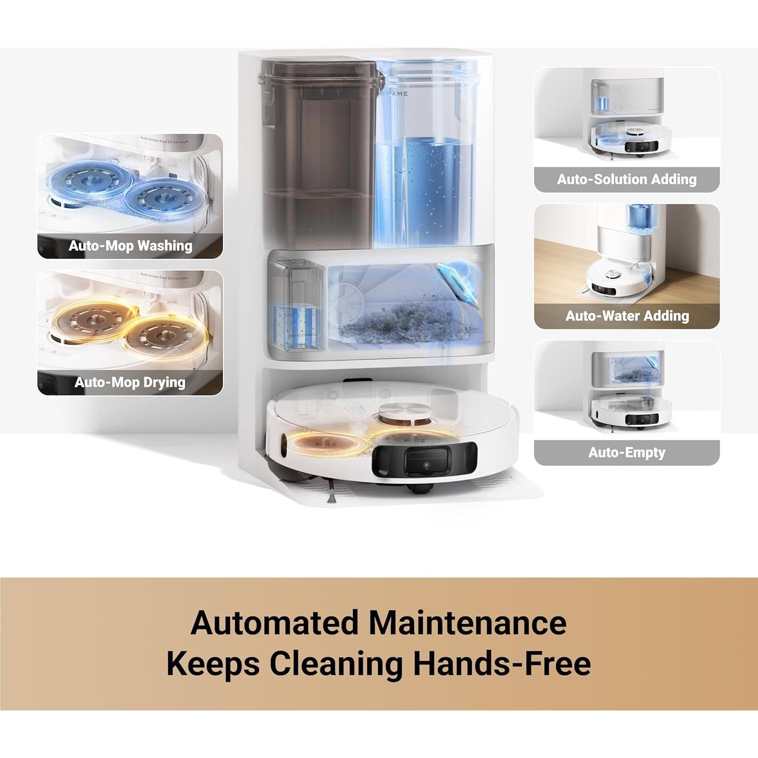 Aspiradora Robot DREAME L10s Ultra Gen 2 y Húmeda Seca G10 Pro