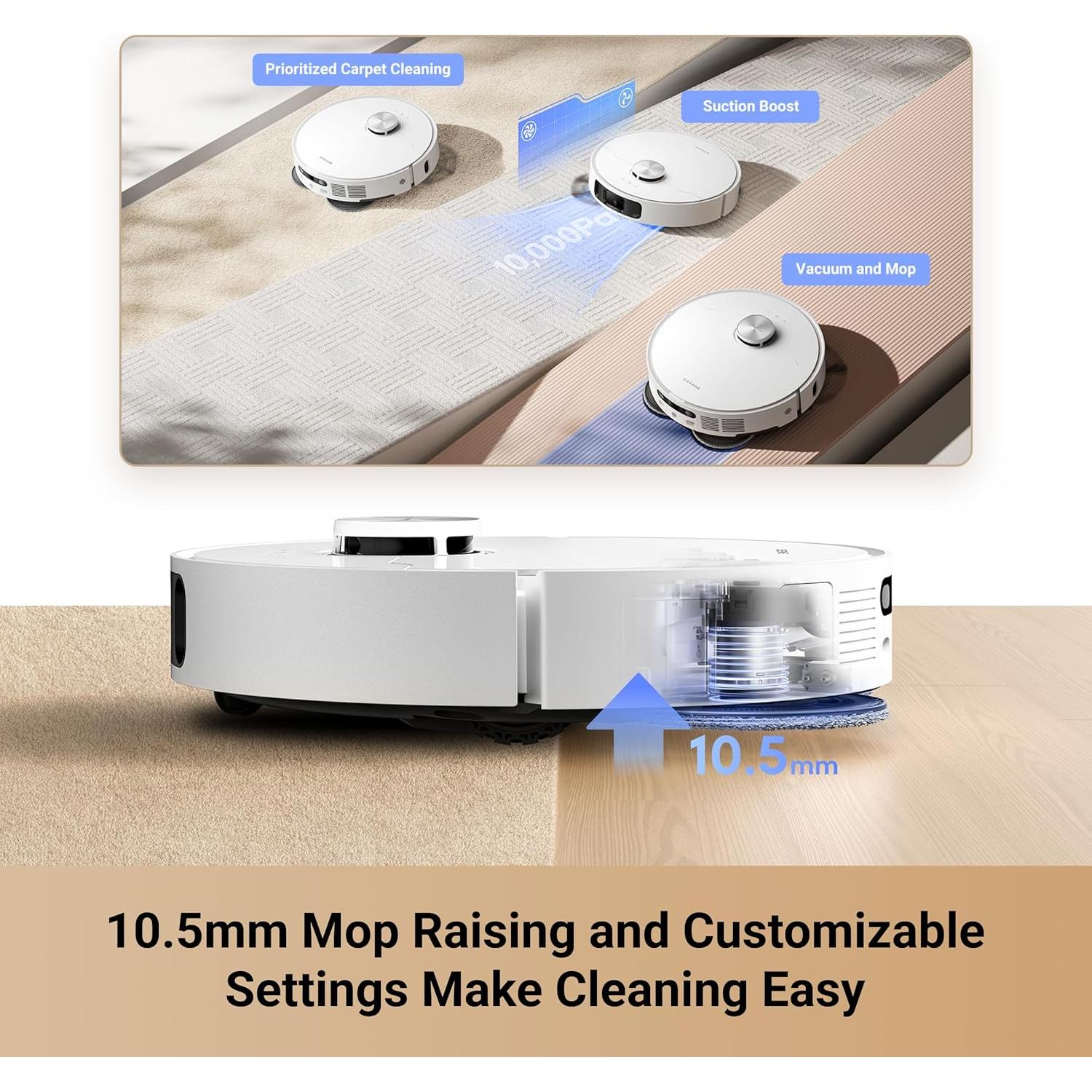 Aspiradora Robot DREAME L10s Ultra Gen 2 y Húmeda Seca G10 Pro