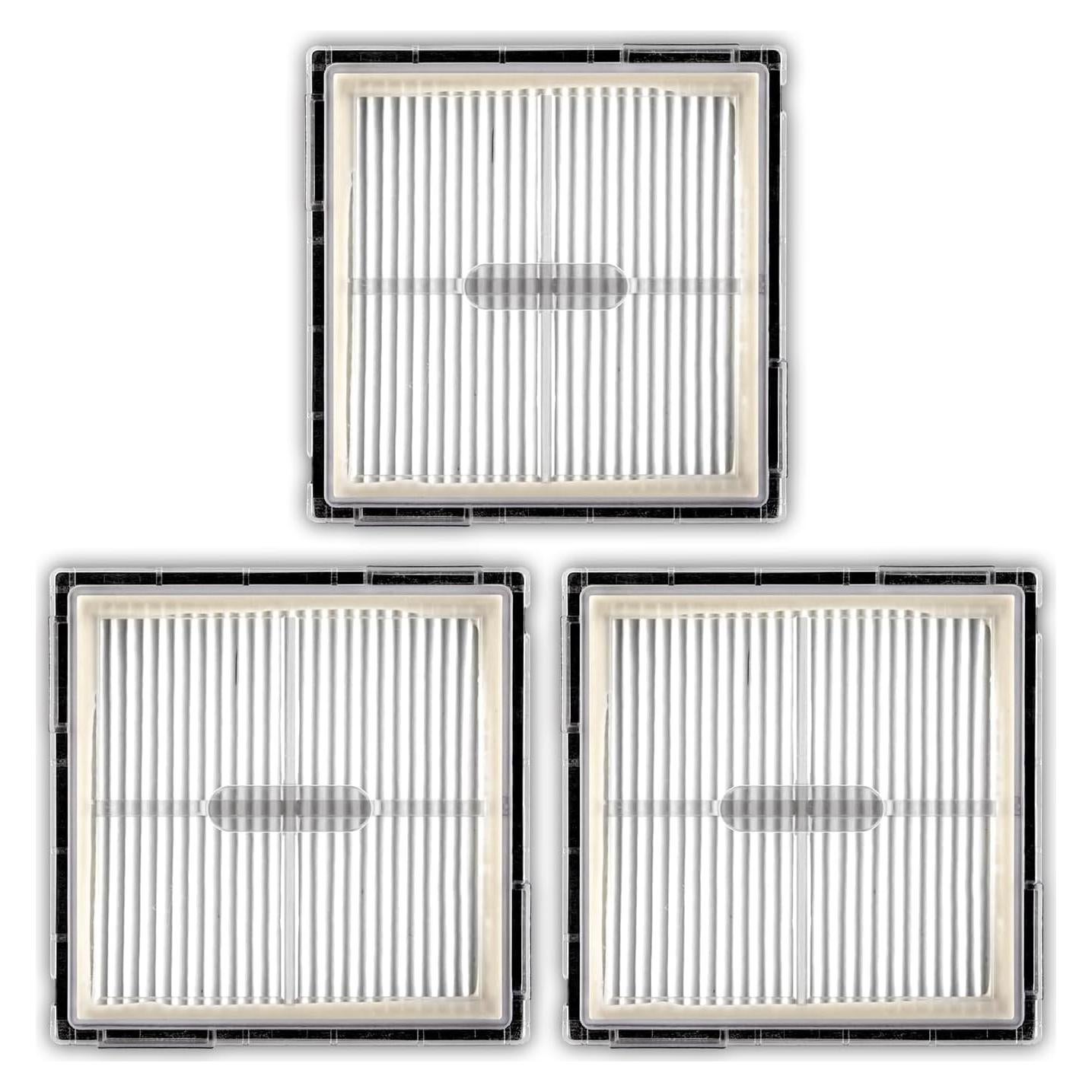 Filtros HEPA de Reemplazo CHAIN PEAK para Roborock Q10 S5 (3 Piezas)