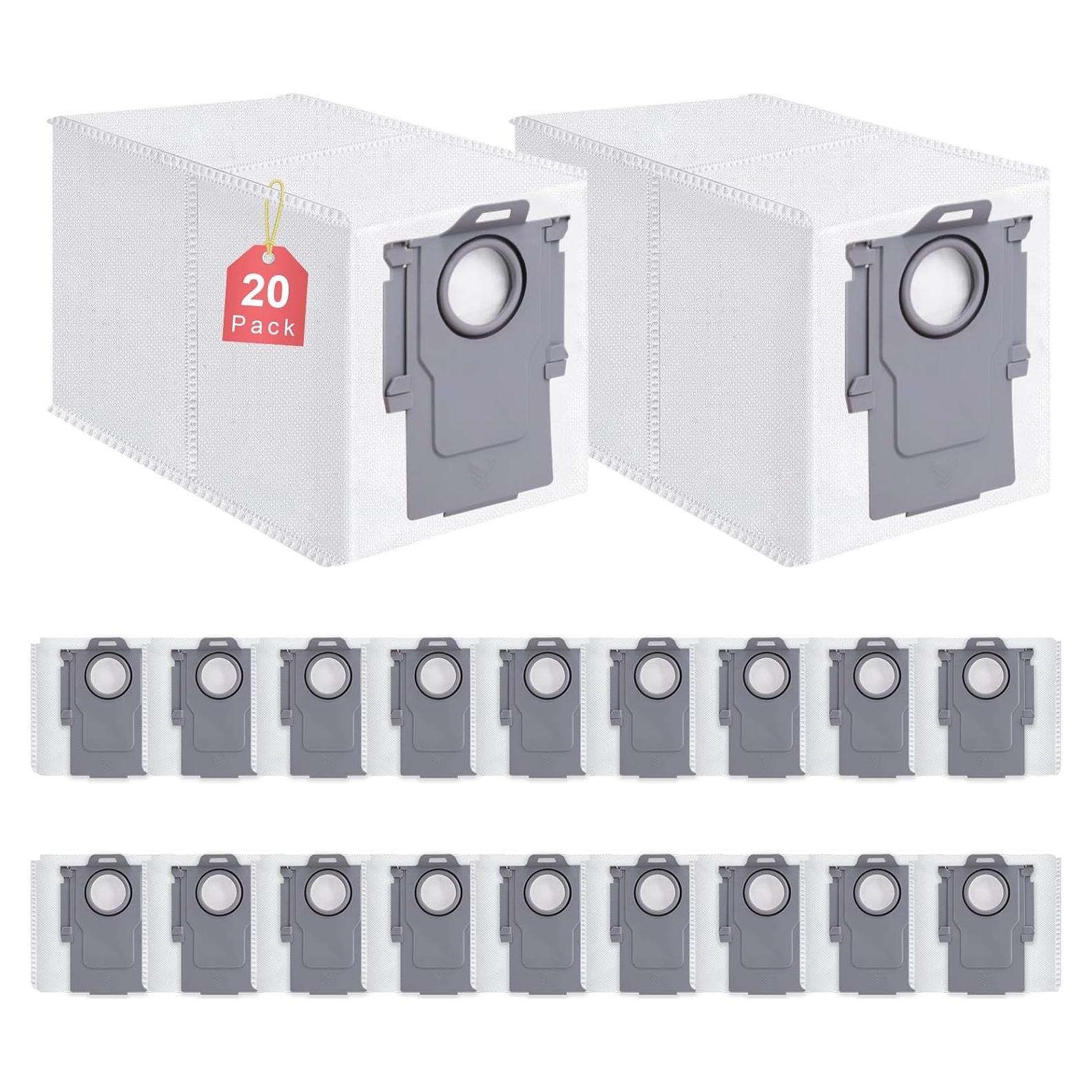 Paquete de 20 bolsas de polvo Qrevo para aspiradoras 3L