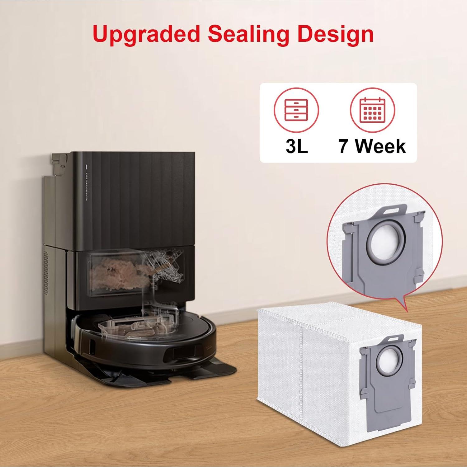 Paquete de 20 bolsas de polvo Qrevo para aspiradoras 3L