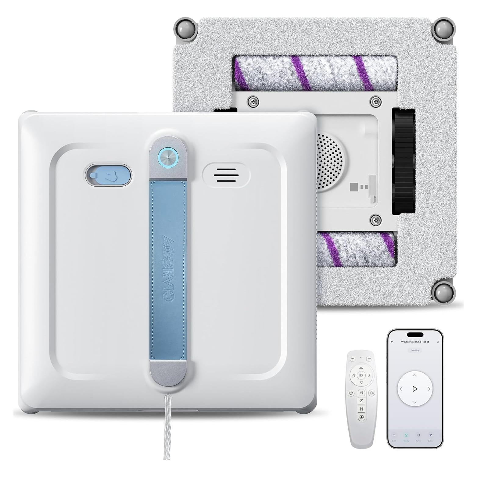 Robot Limpiador de Ventanas AGORVIO W50S - Tecnología Híbrida