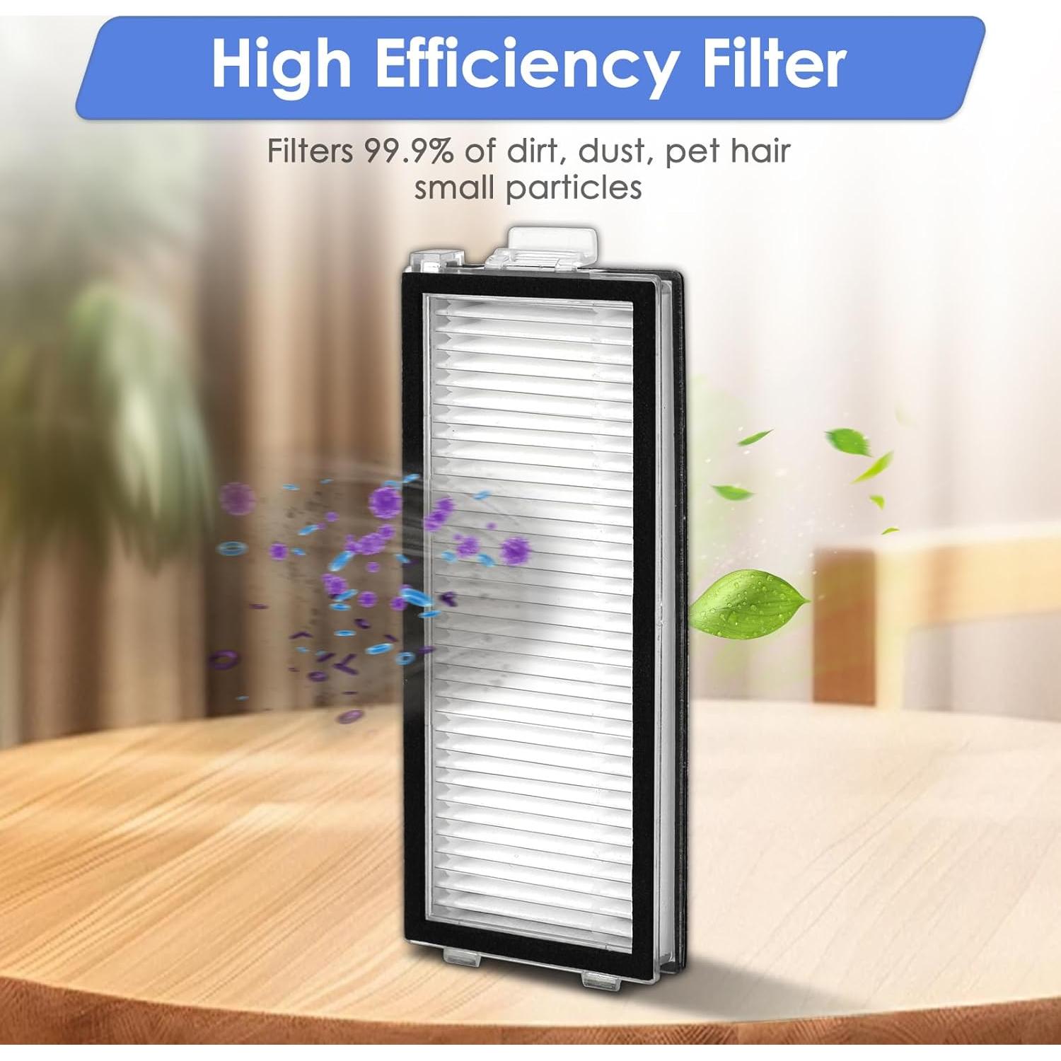 Kit de Accesorios 24 Piezas FILTERIST para Roborock Qrevo