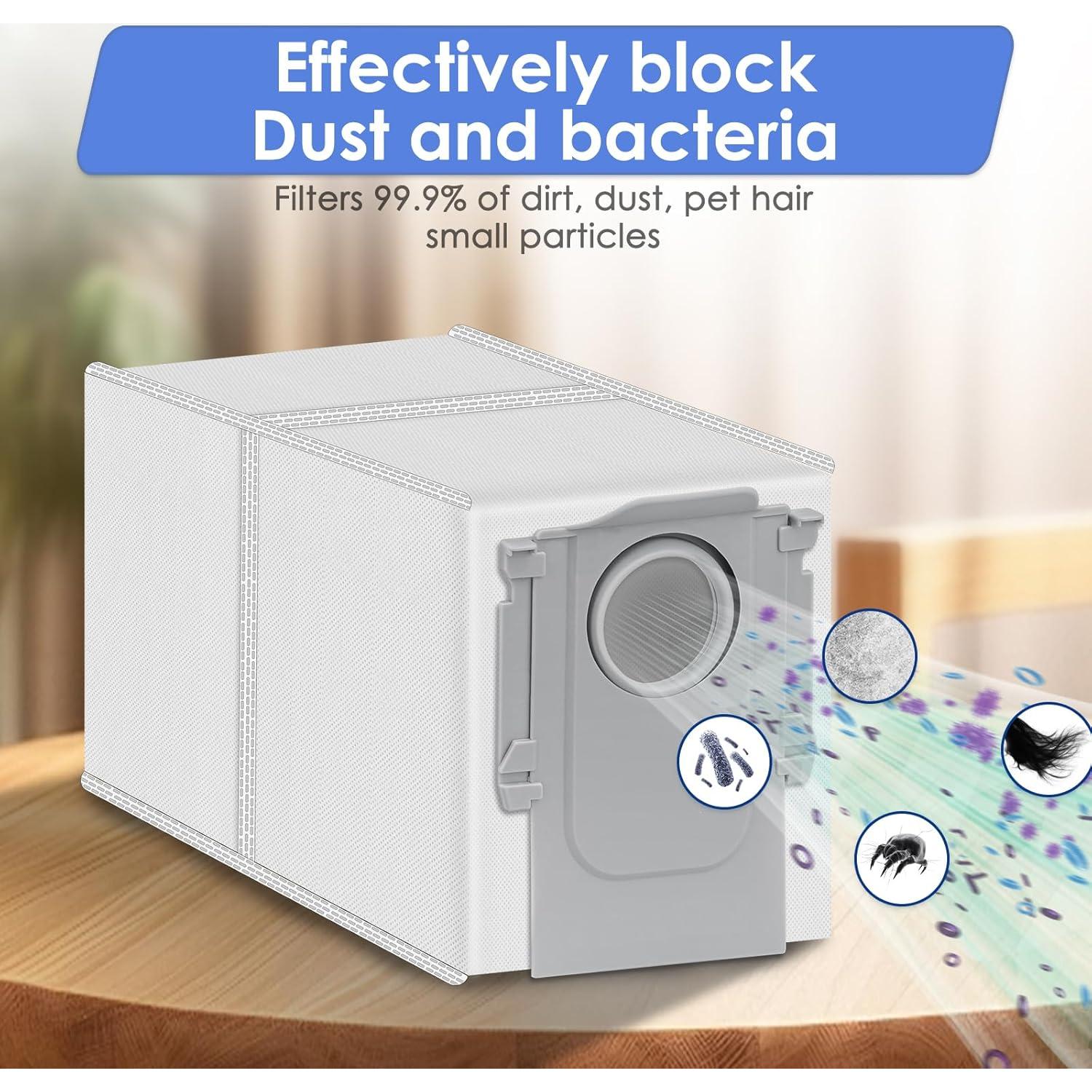 Kit de Accesorios 24 Piezas FILTERIST para Roborock Qrevo