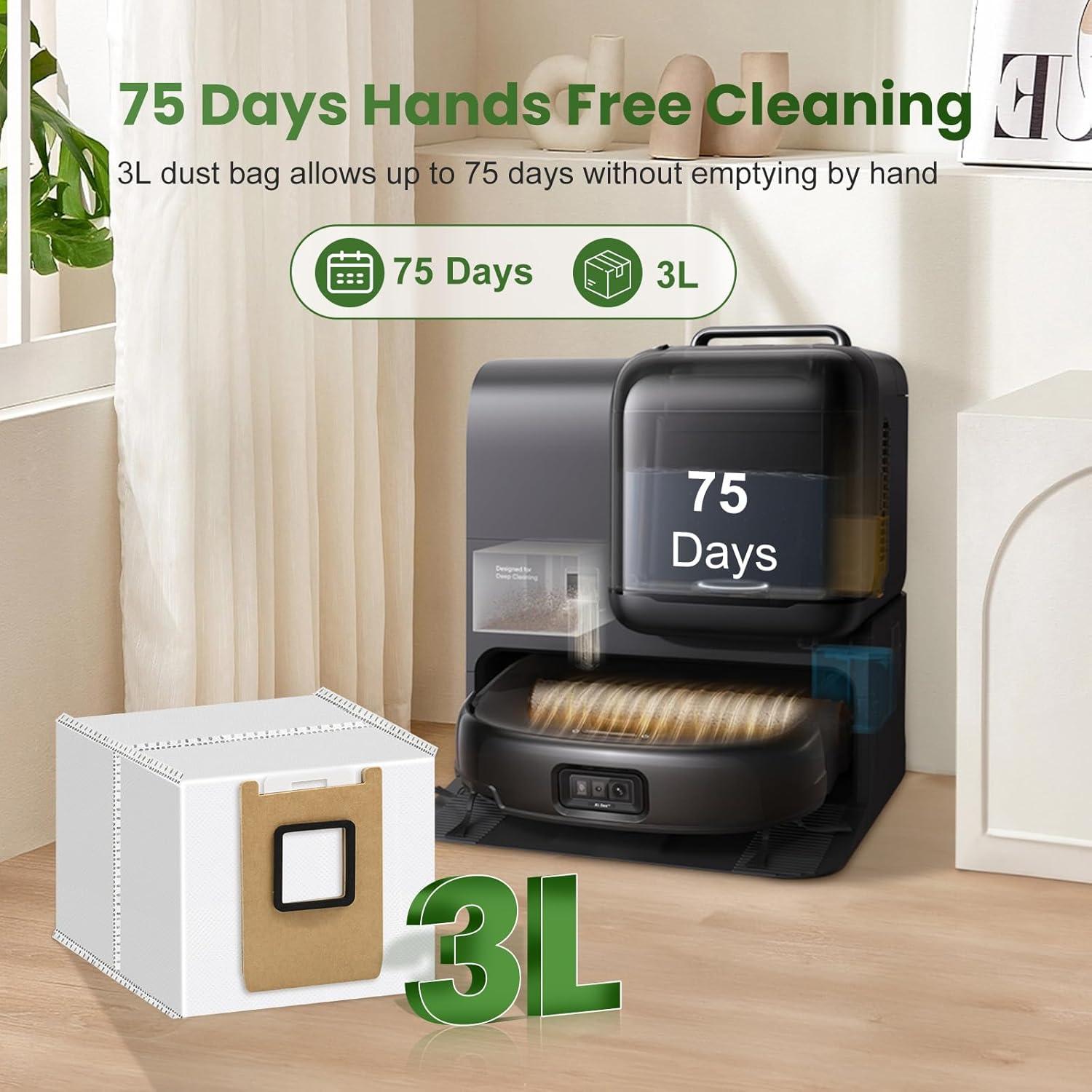 Paquete de 12 bolsas de repuesto Eufy E28/E25 Omni 3L