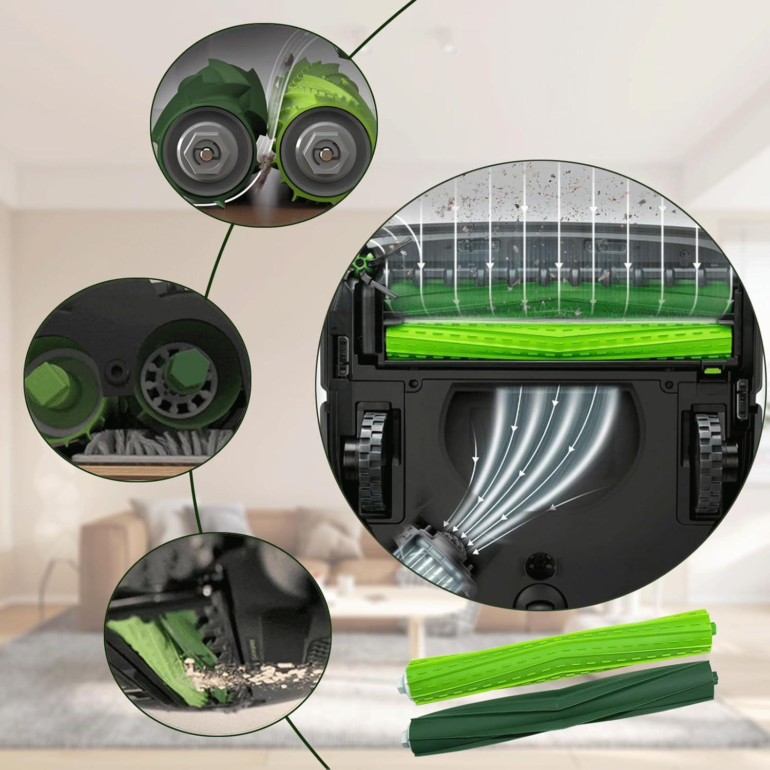 3 Rodillos de Reemplazo Gygbvo para iRobot Roomba S9/S9+
