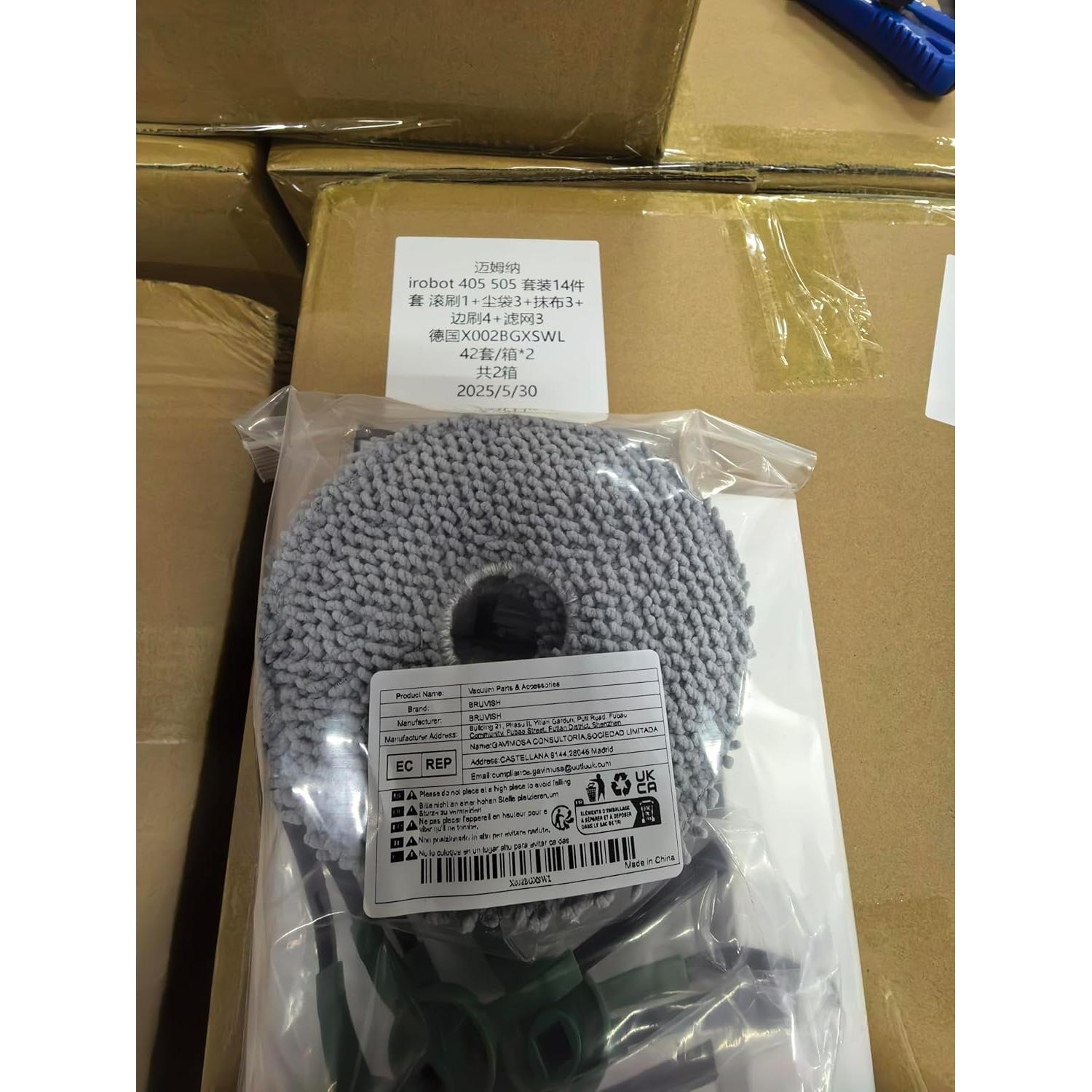 Kit de Repuestos BRUVISH 14 Piezas para iRobot Roomba